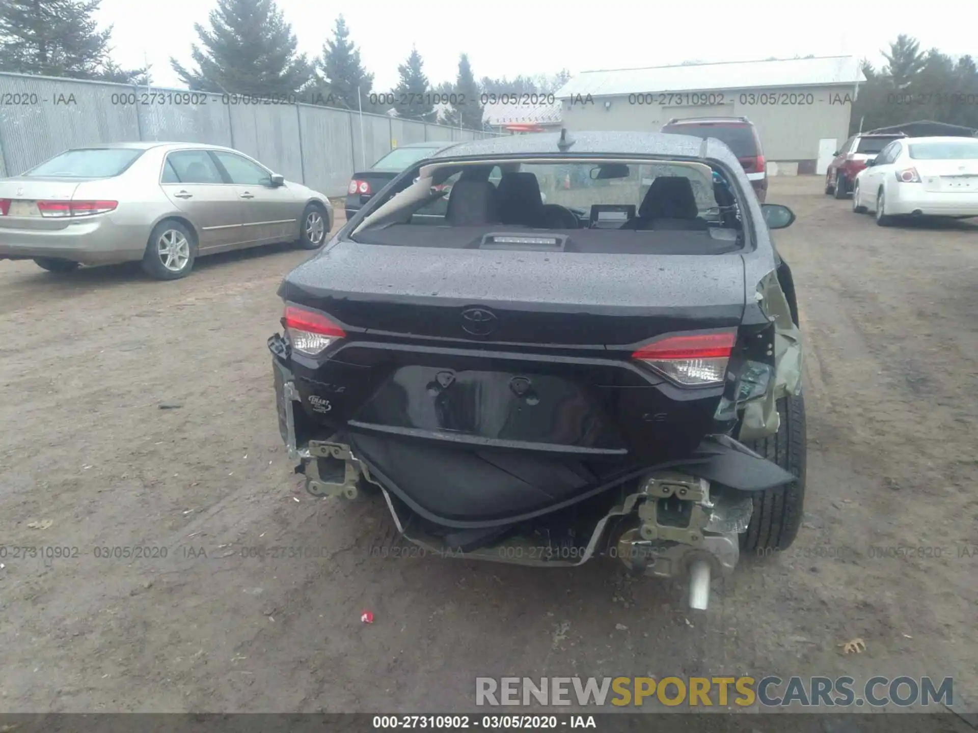 6 Photograph of a damaged car 5YFEPRAE4LP073799 TOYOTA COROLLA 2020