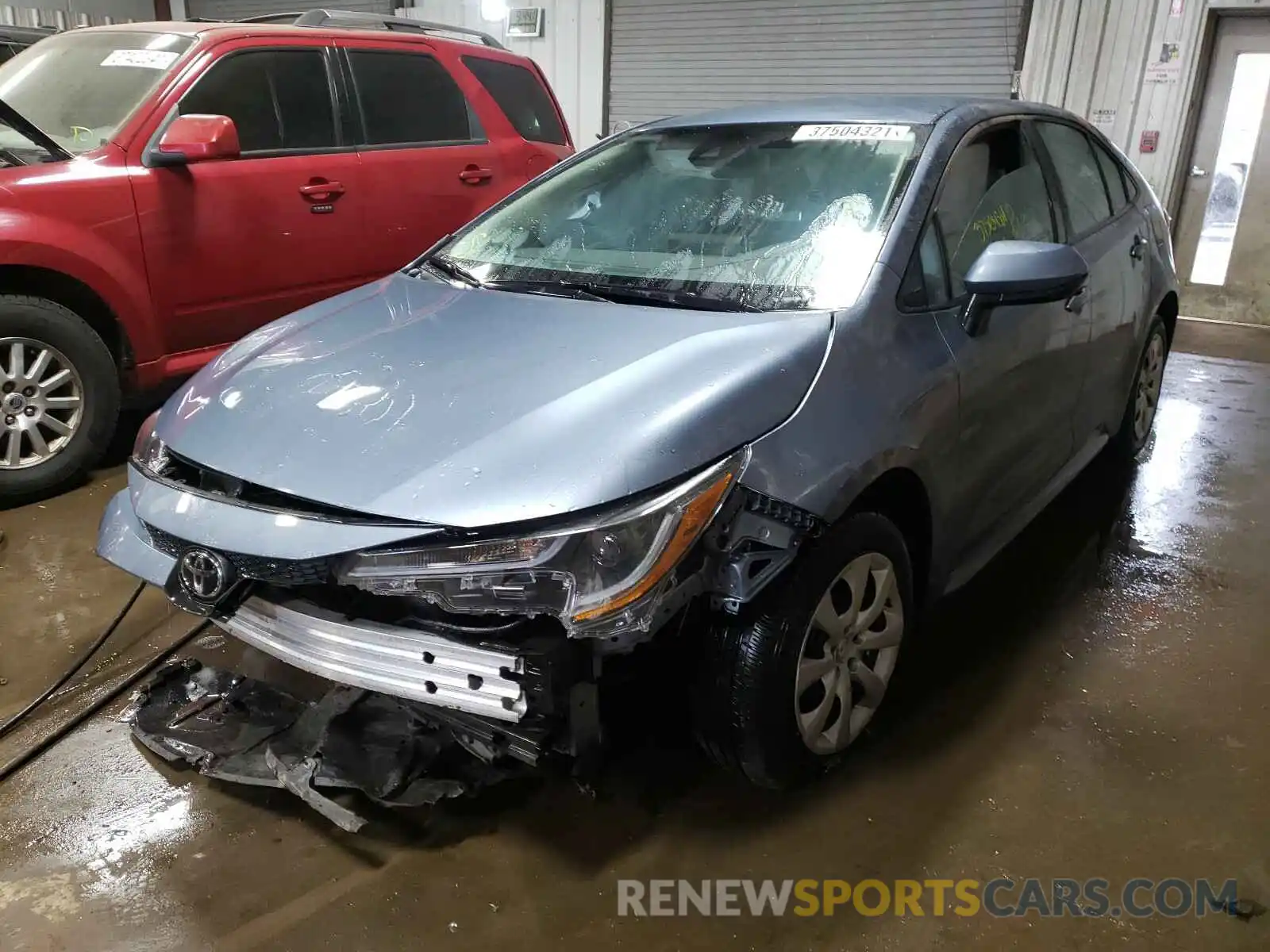 2 Photograph of a damaged car 5YFEPRAE4LP074421 TOYOTA COROLLA 2020