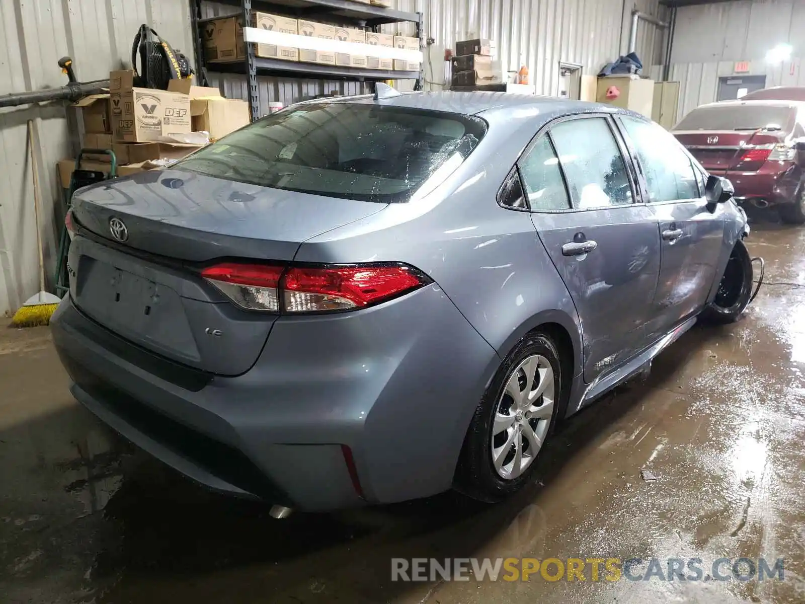 4 Photograph of a damaged car 5YFEPRAE4LP074421 TOYOTA COROLLA 2020