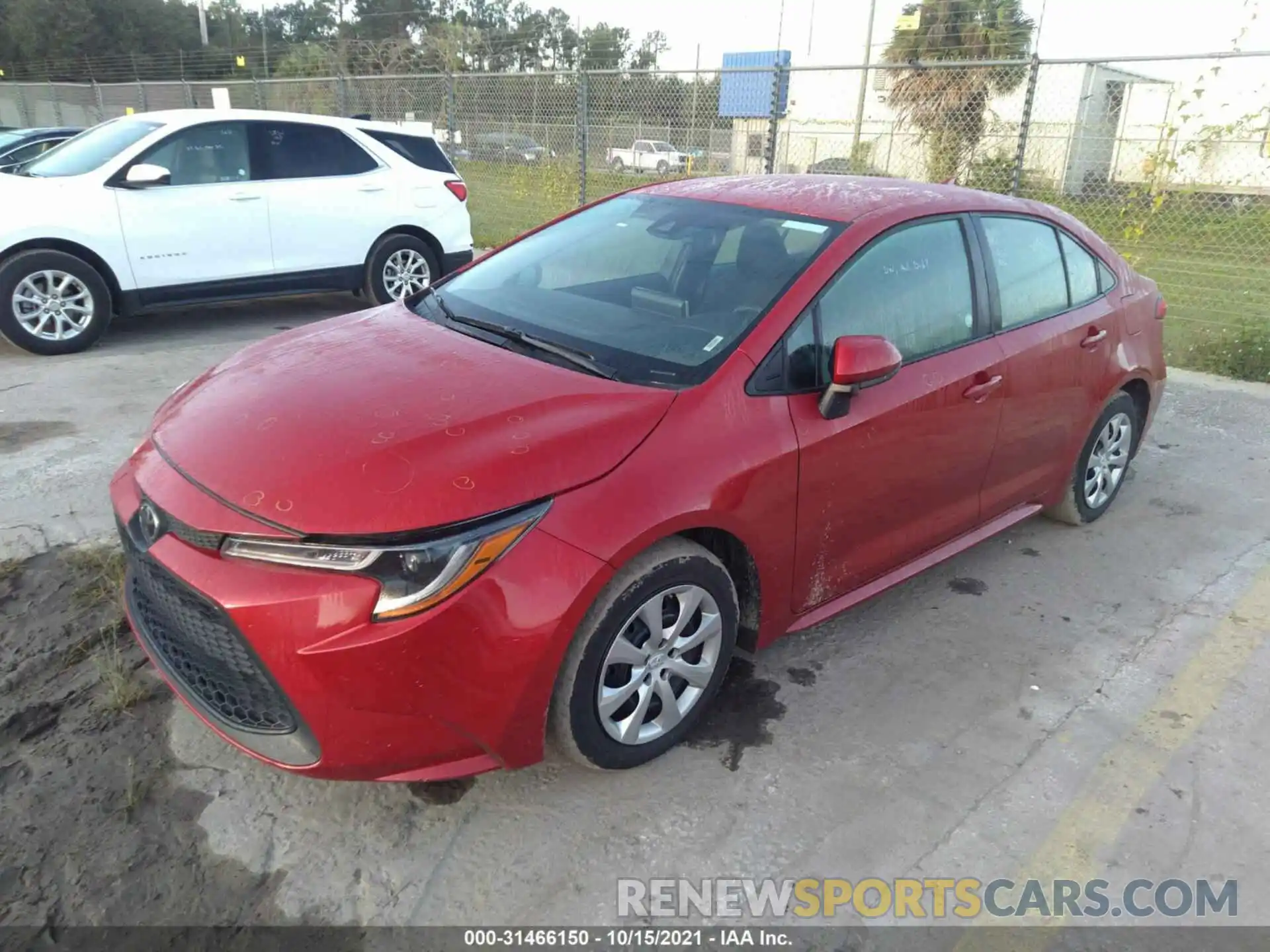 2 Photograph of a damaged car 5YFEPRAE4LP074502 TOYOTA COROLLA 2020