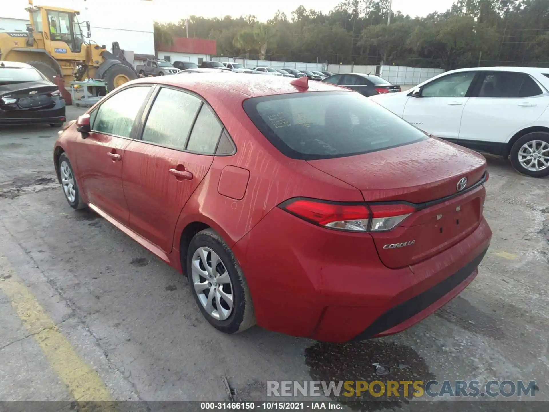 3 Photograph of a damaged car 5YFEPRAE4LP074502 TOYOTA COROLLA 2020