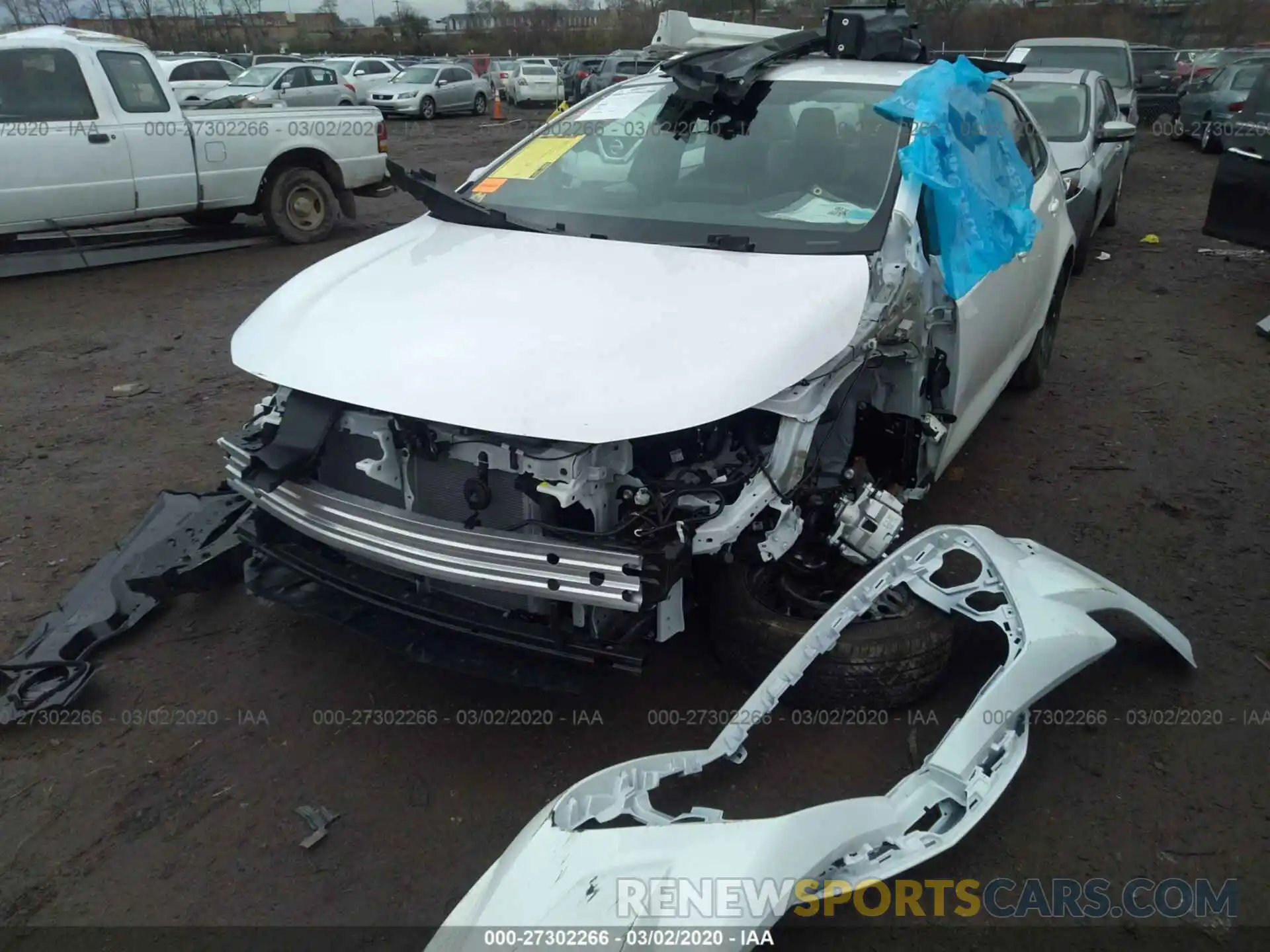 6 Фотография поврежденного автомобиля 5YFEPRAE4LP074970 TOYOTA COROLLA 2020