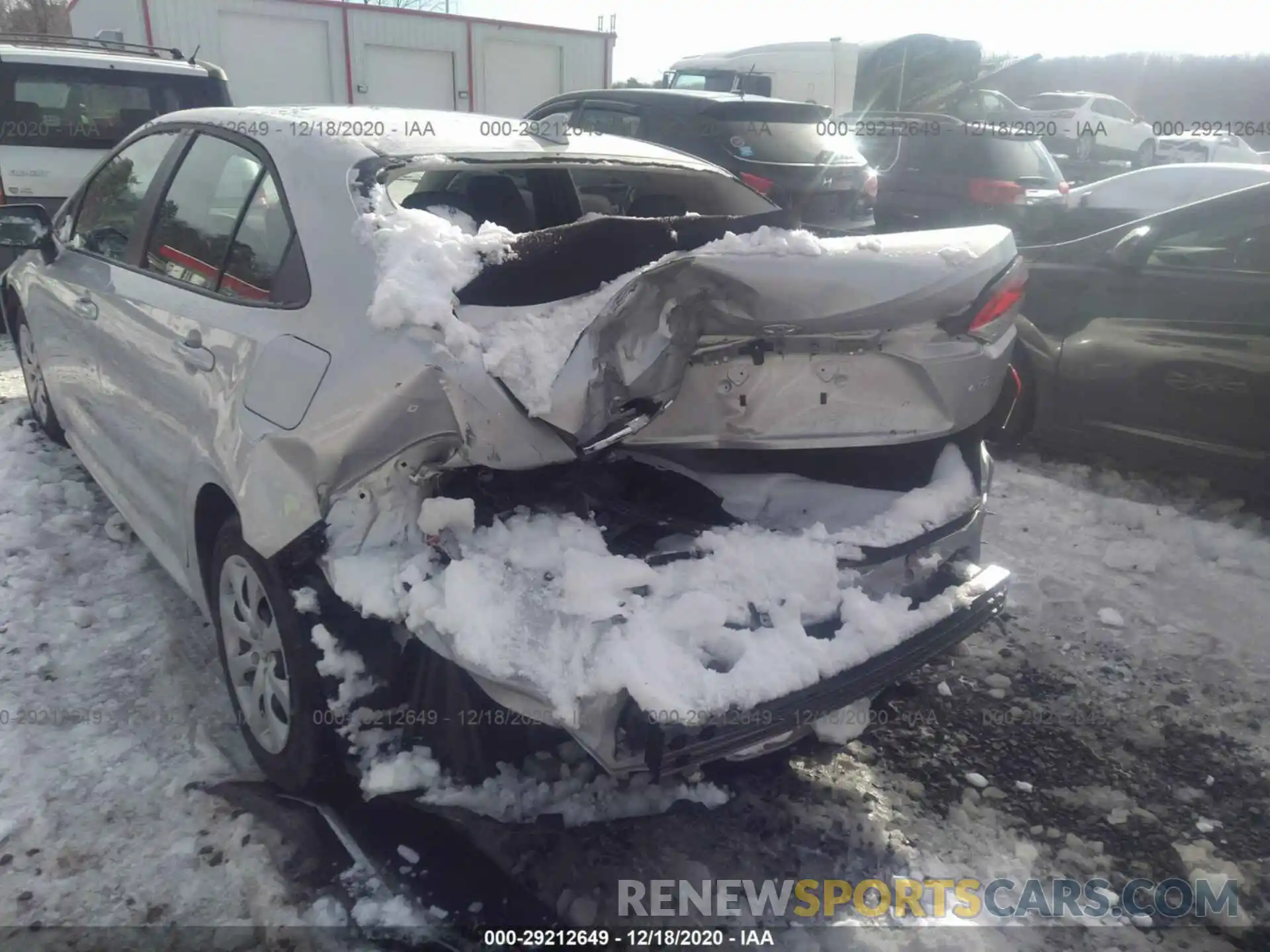 6 Фотография поврежденного автомобиля 5YFEPRAE4LP075357 TOYOTA COROLLA 2020
