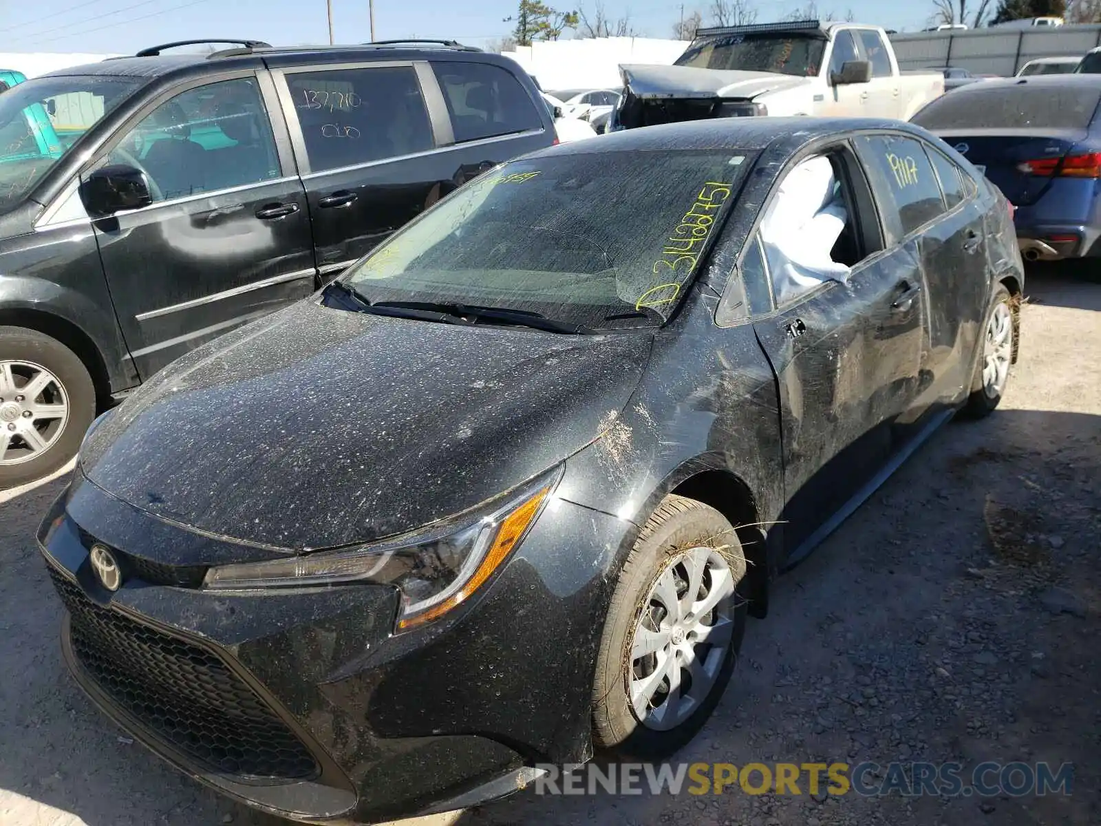 9 Photograph of a damaged car 5YFEPRAE4LP076959 TOYOTA COROLLA 2020