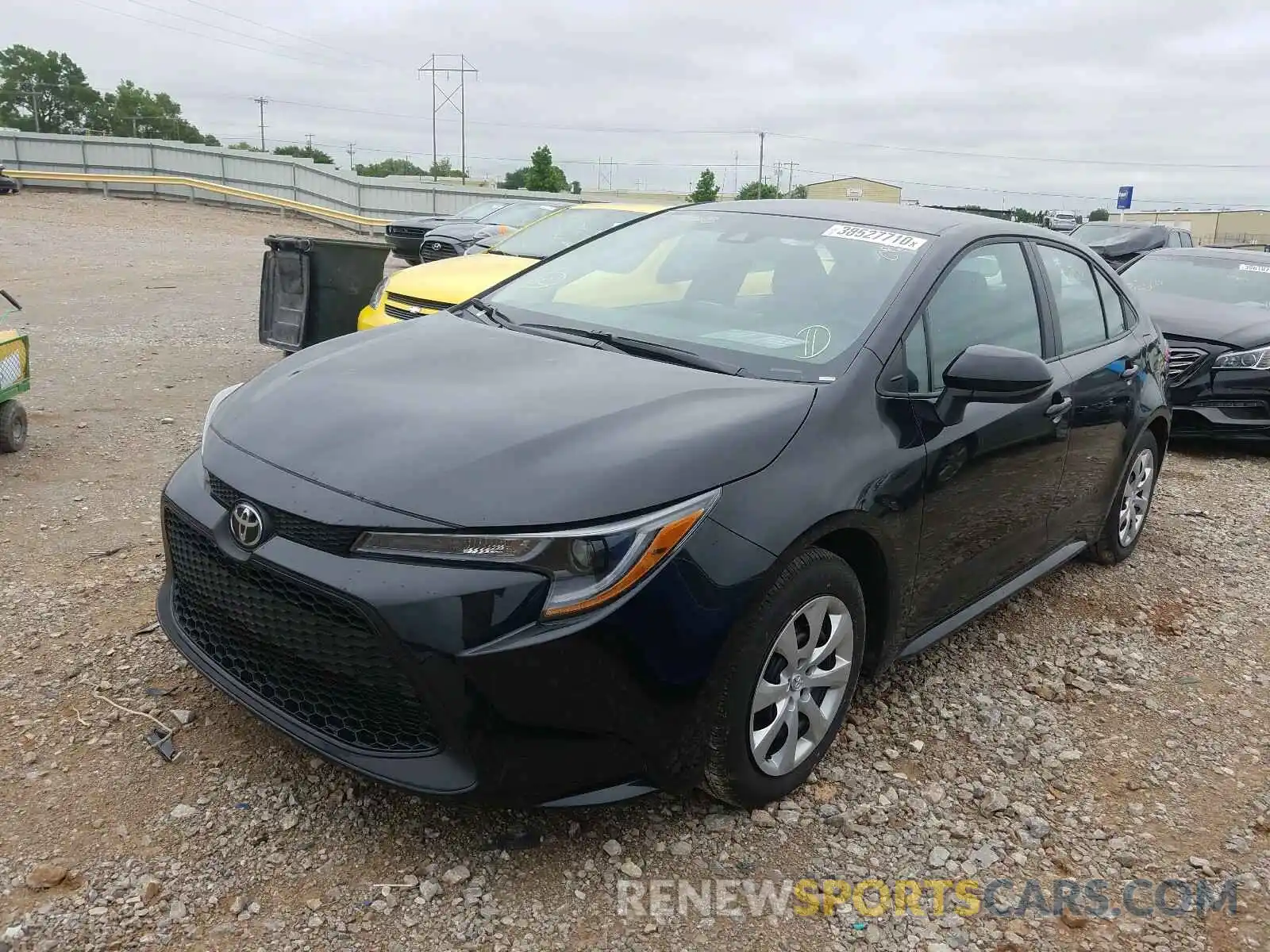 2 Photograph of a damaged car 5YFEPRAE4LP077268 TOYOTA COROLLA 2020