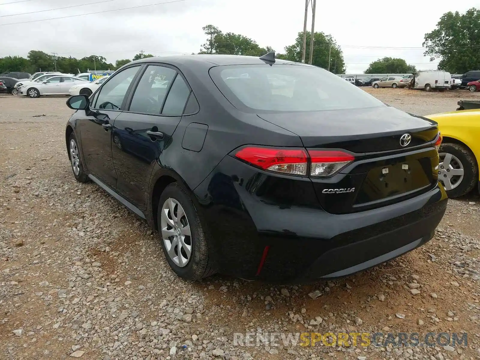 3 Photograph of a damaged car 5YFEPRAE4LP077268 TOYOTA COROLLA 2020