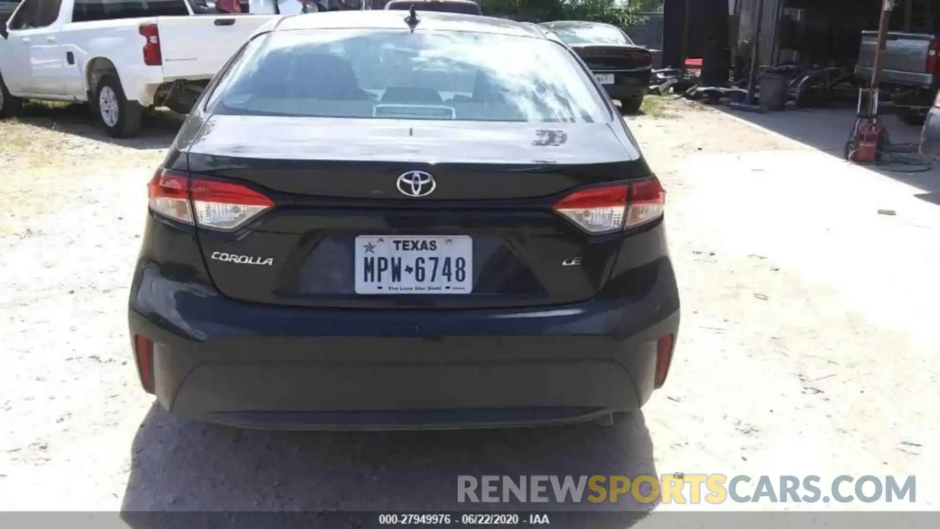 9 Photograph of a damaged car 5YFEPRAE4LP078193 TOYOTA COROLLA 2020