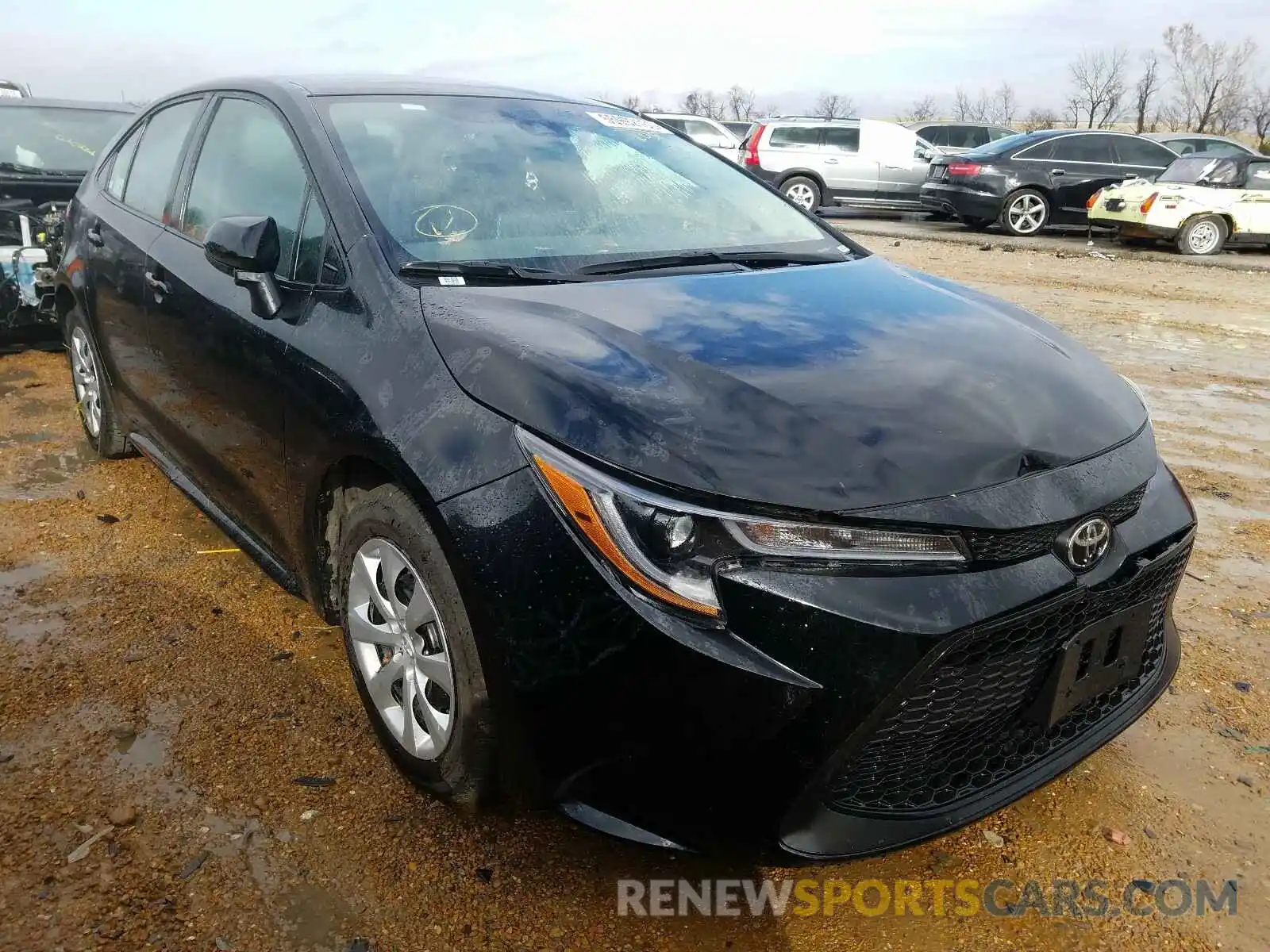 1 Photograph of a damaged car 5YFEPRAE4LP078503 TOYOTA COROLLA 2020