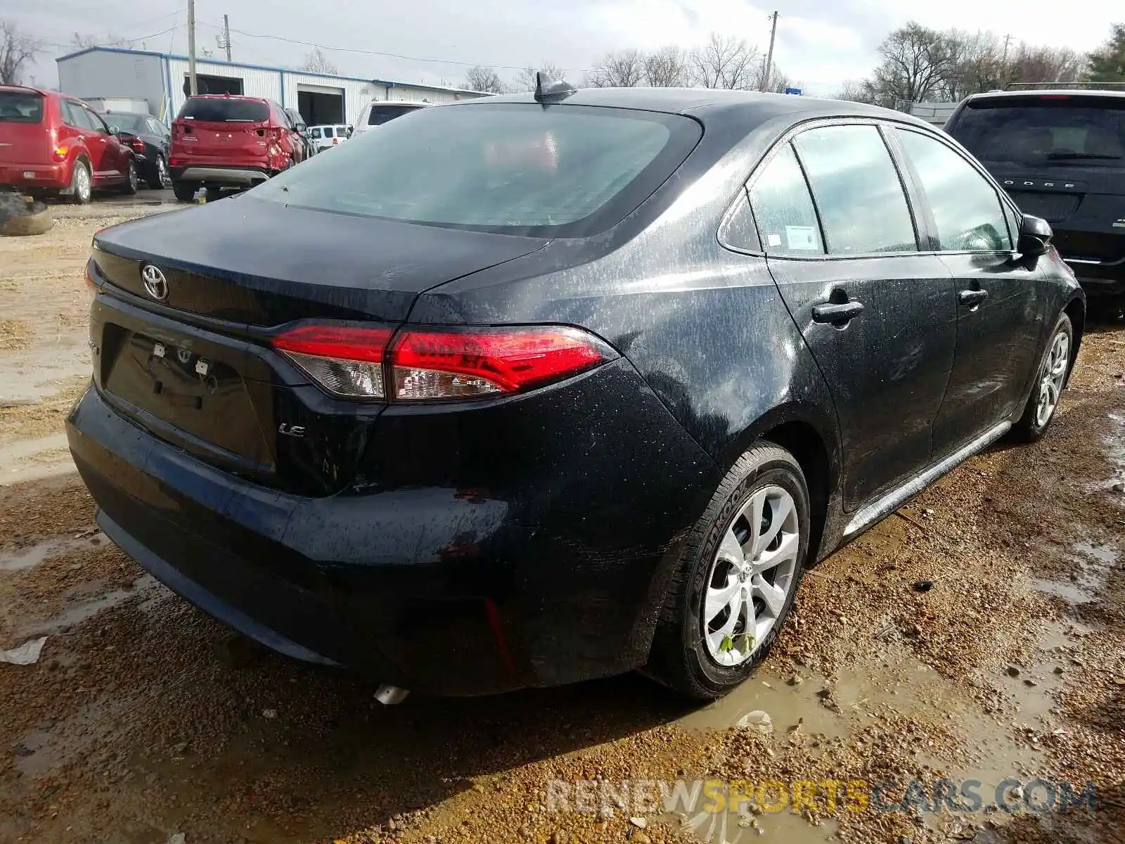 4 Photograph of a damaged car 5YFEPRAE4LP078503 TOYOTA COROLLA 2020