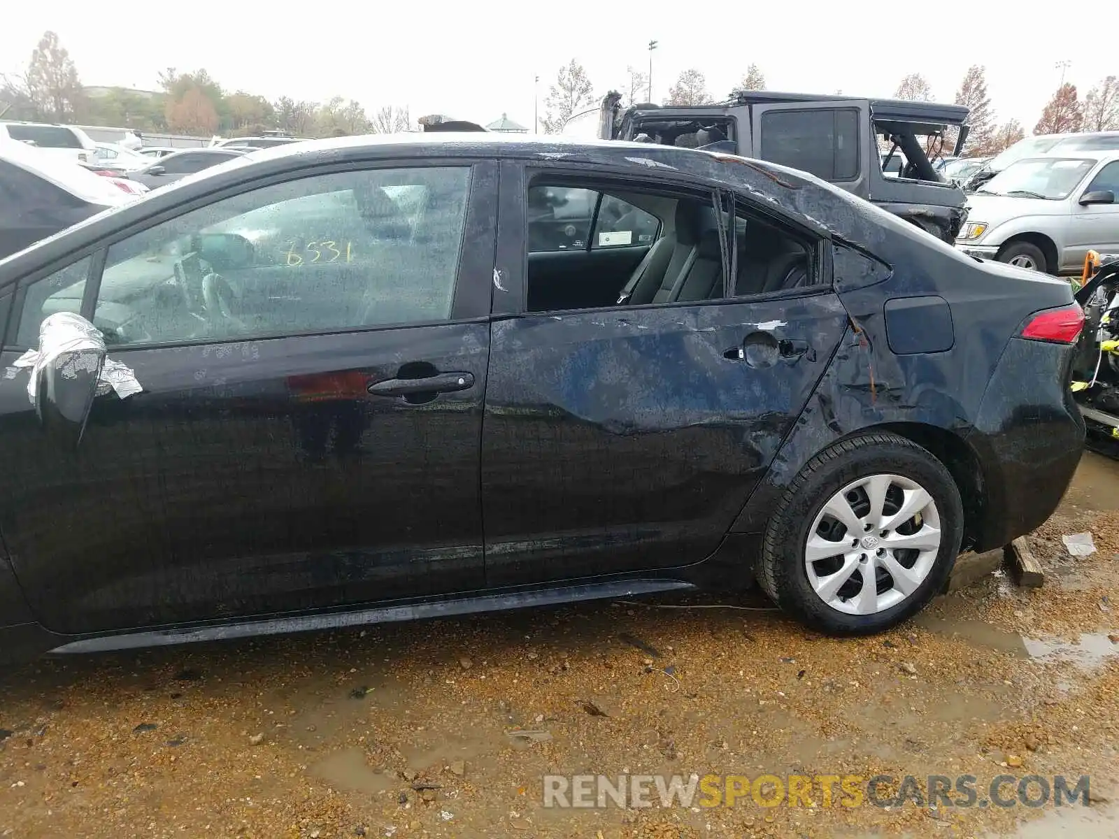 9 Photograph of a damaged car 5YFEPRAE4LP078503 TOYOTA COROLLA 2020