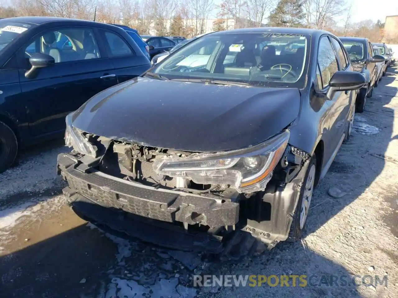 2 Photograph of a damaged car 5YFEPRAE4LP079361 TOYOTA COROLLA 2020