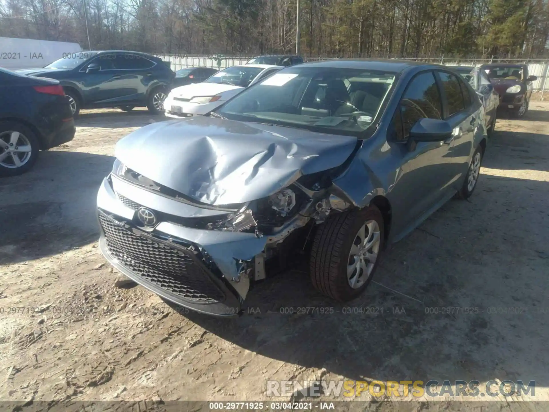 6 Photograph of a damaged car 5YFEPRAE4LP079974 TOYOTA COROLLA 2020