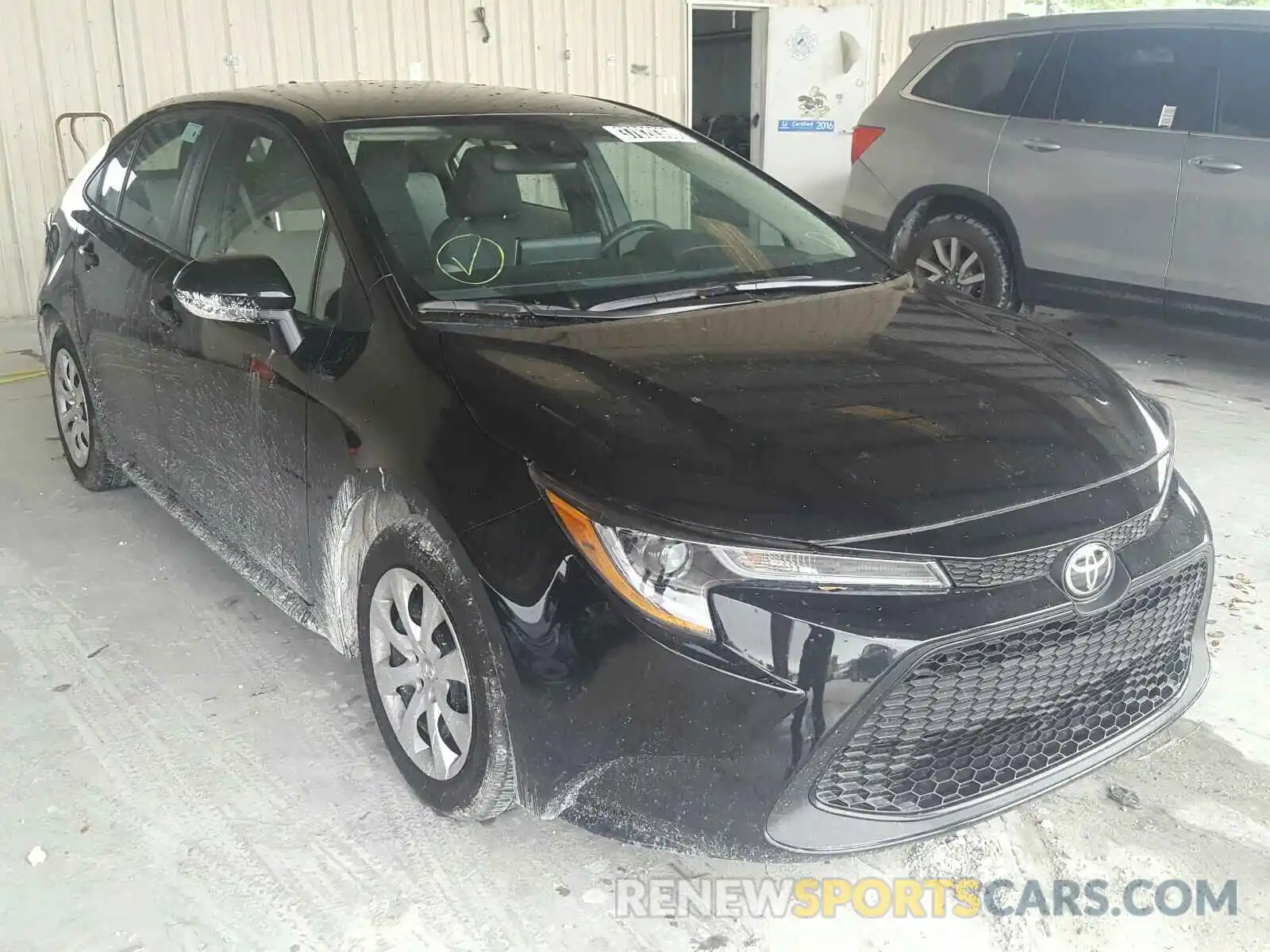 1 Photograph of a damaged car 5YFEPRAE4LP081658 TOYOTA COROLLA 2020