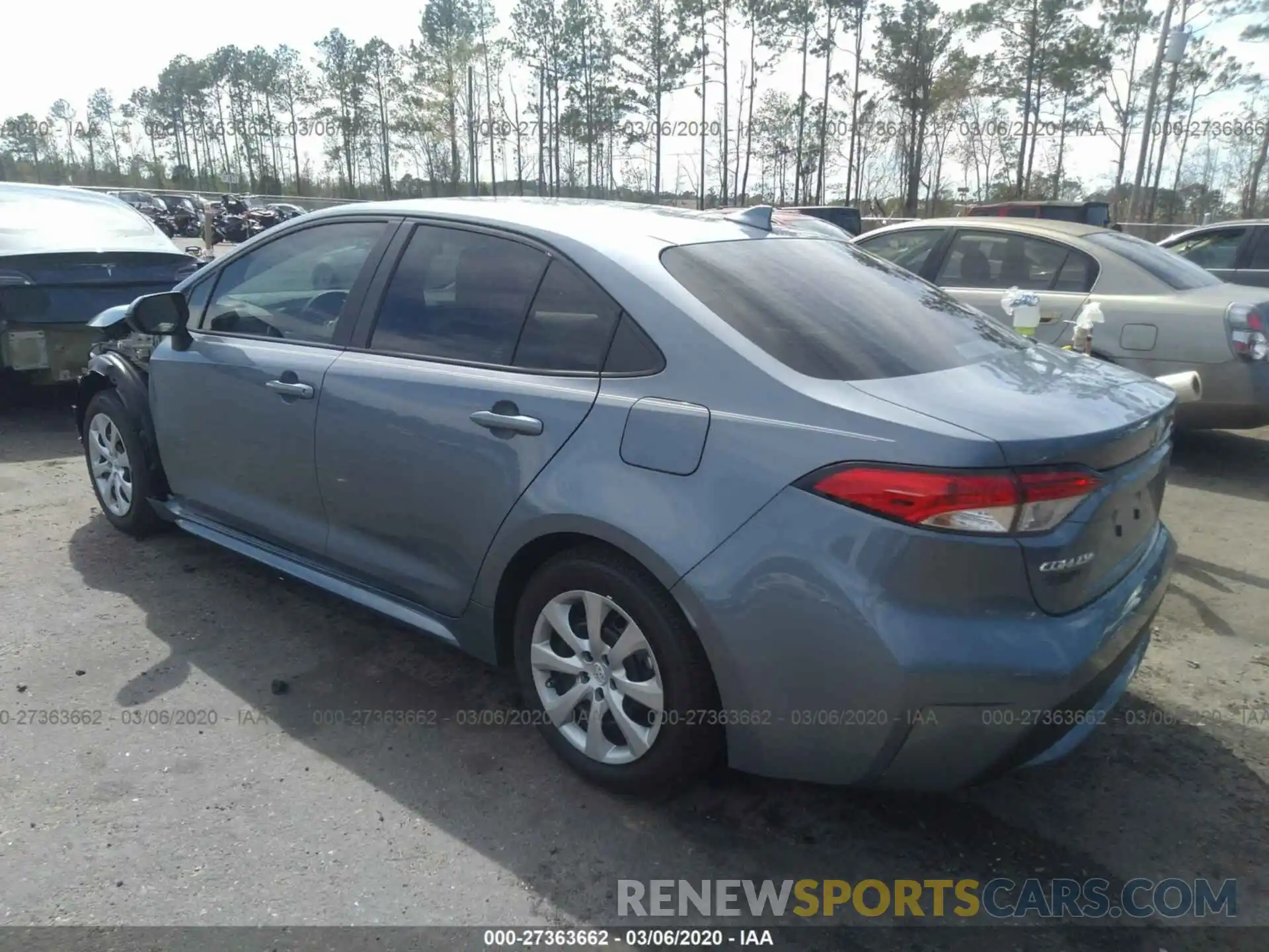 3 Photograph of a damaged car 5YFEPRAE4LP082647 TOYOTA COROLLA 2020