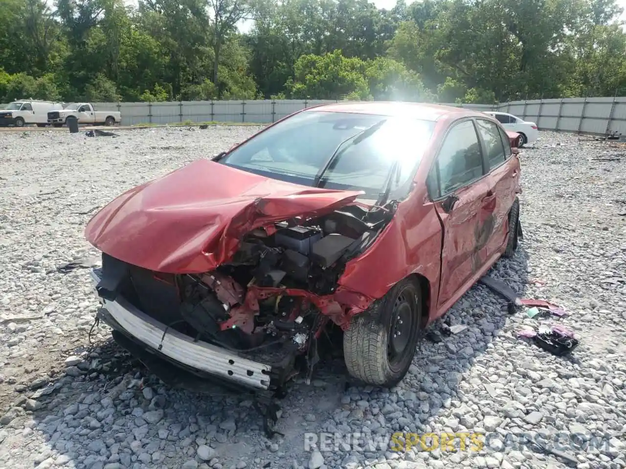 9 Photograph of a damaged car 5YFEPRAE4LP083748 TOYOTA COROLLA 2020