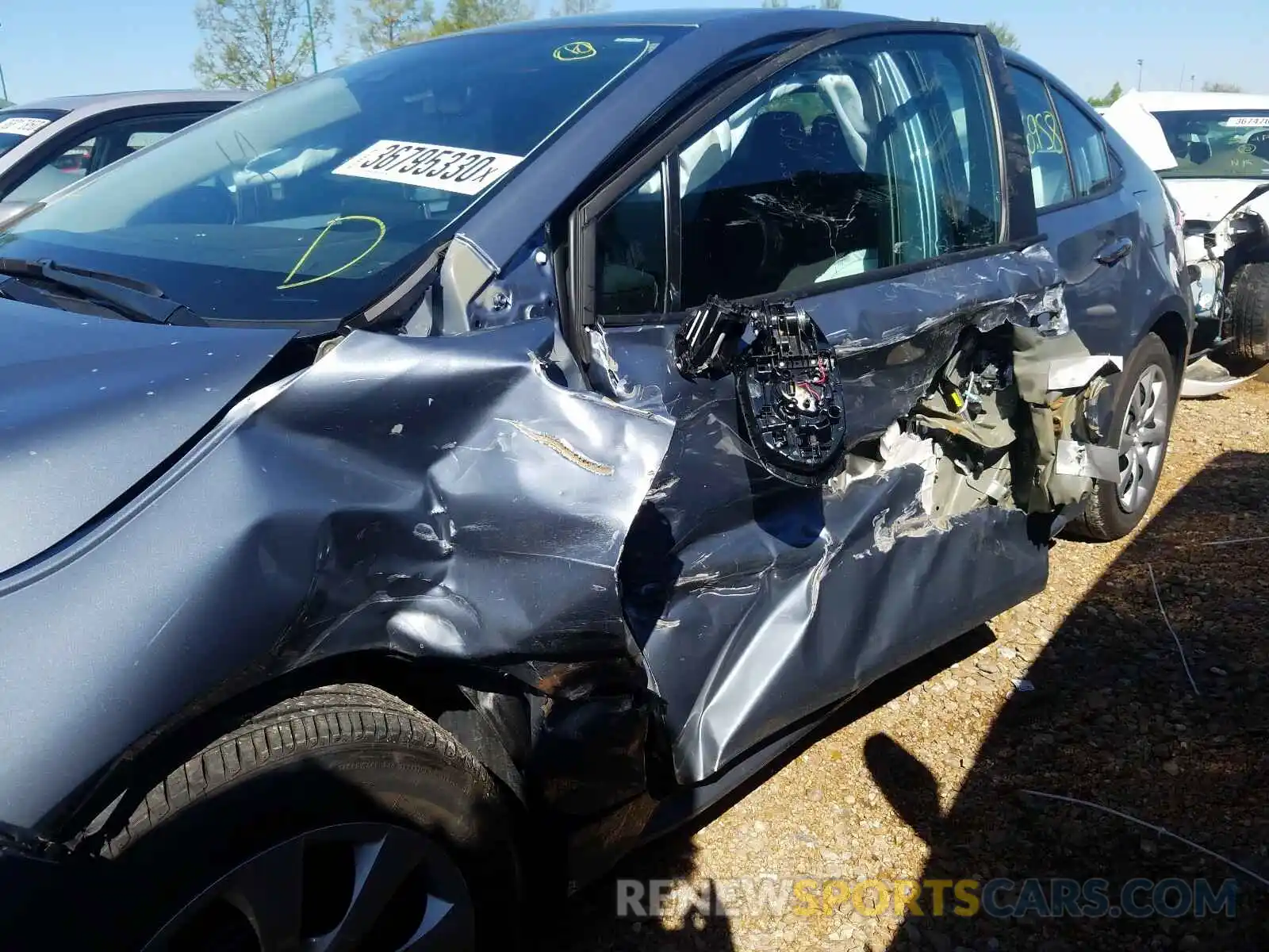 9 Photograph of a damaged car 5YFEPRAE4LP084771 TOYOTA COROLLA 2020