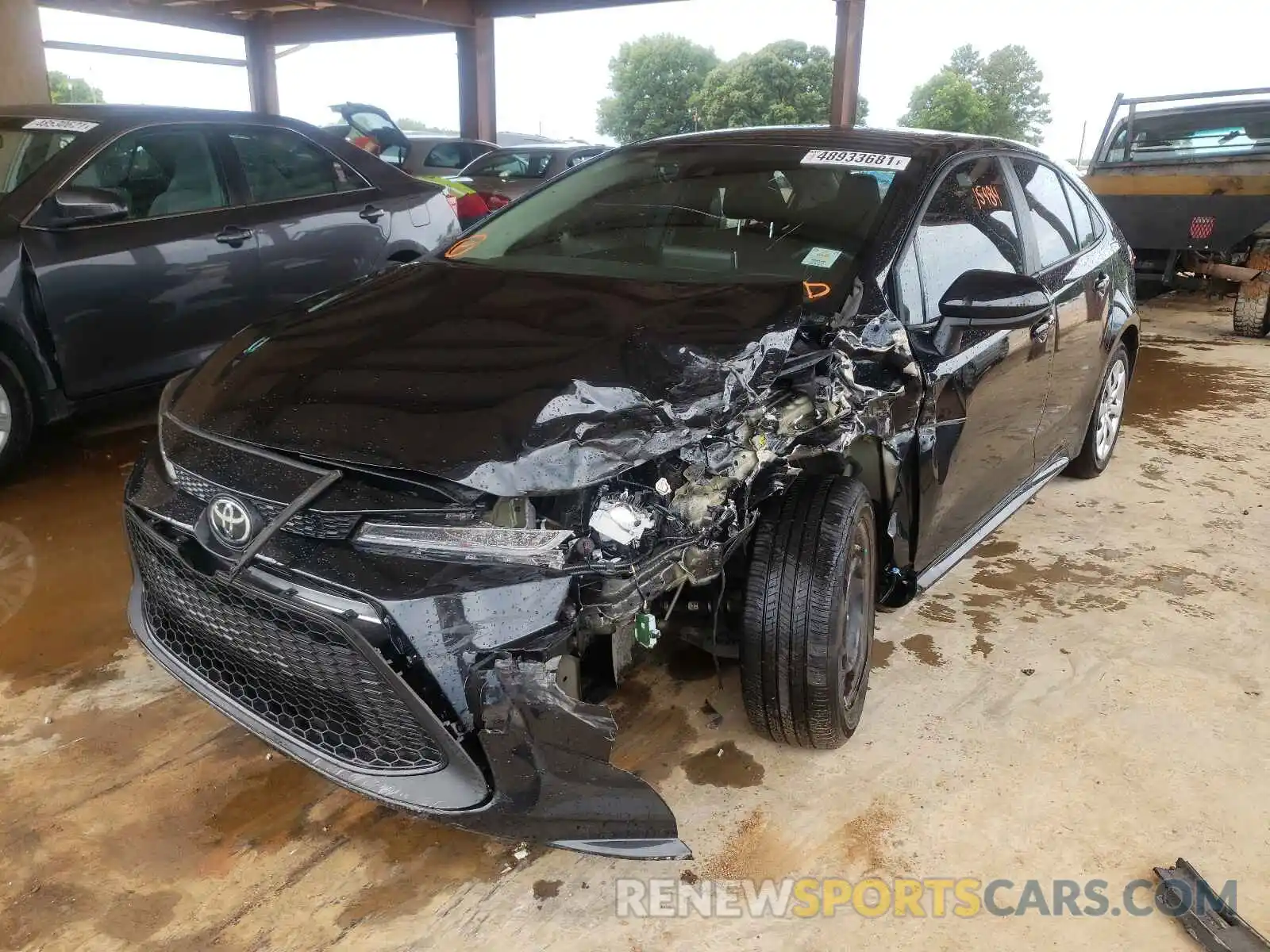 2 Photograph of a damaged car 5YFEPRAE4LP085161 TOYOTA COROLLA 2020