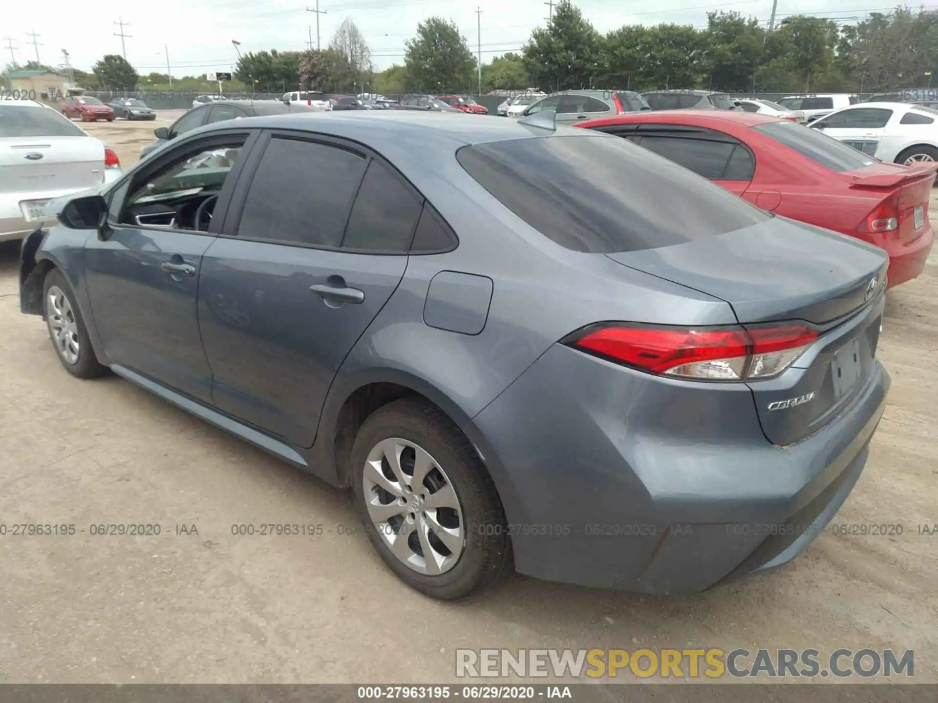 3 Photograph of a damaged car 5YFEPRAE4LP085323 TOYOTA COROLLA 2020