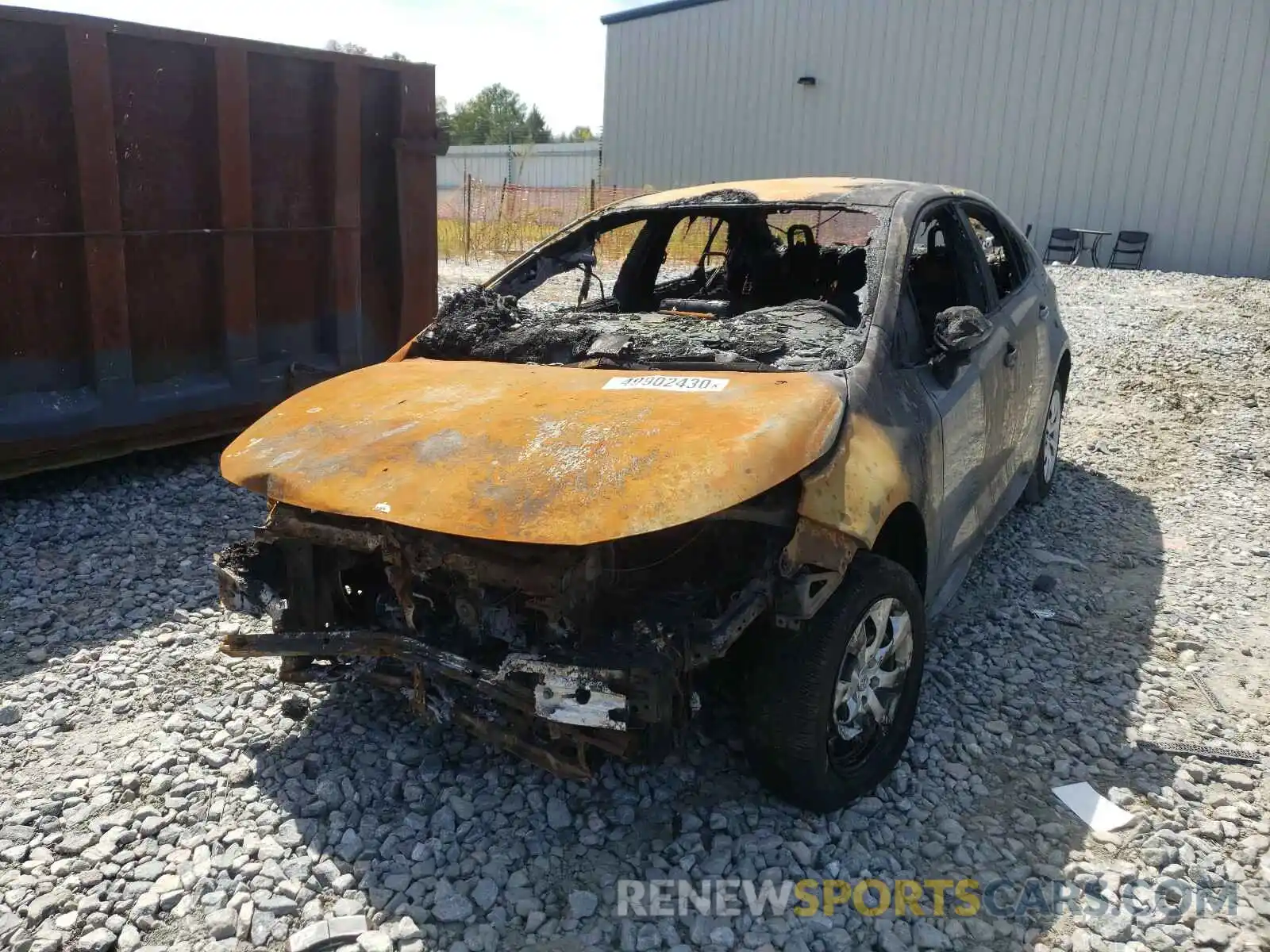 2 Photograph of a damaged car 5YFEPRAE4LP085841 TOYOTA COROLLA 2020