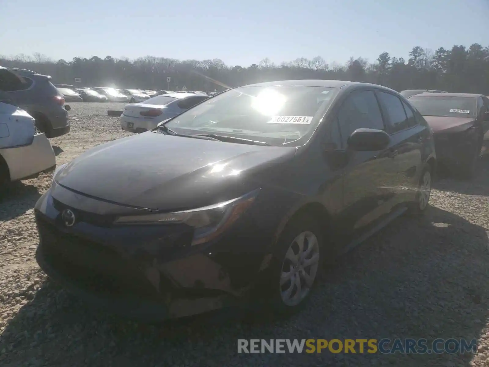 2 Photograph of a damaged car 5YFEPRAE4LP086133 TOYOTA COROLLA 2020