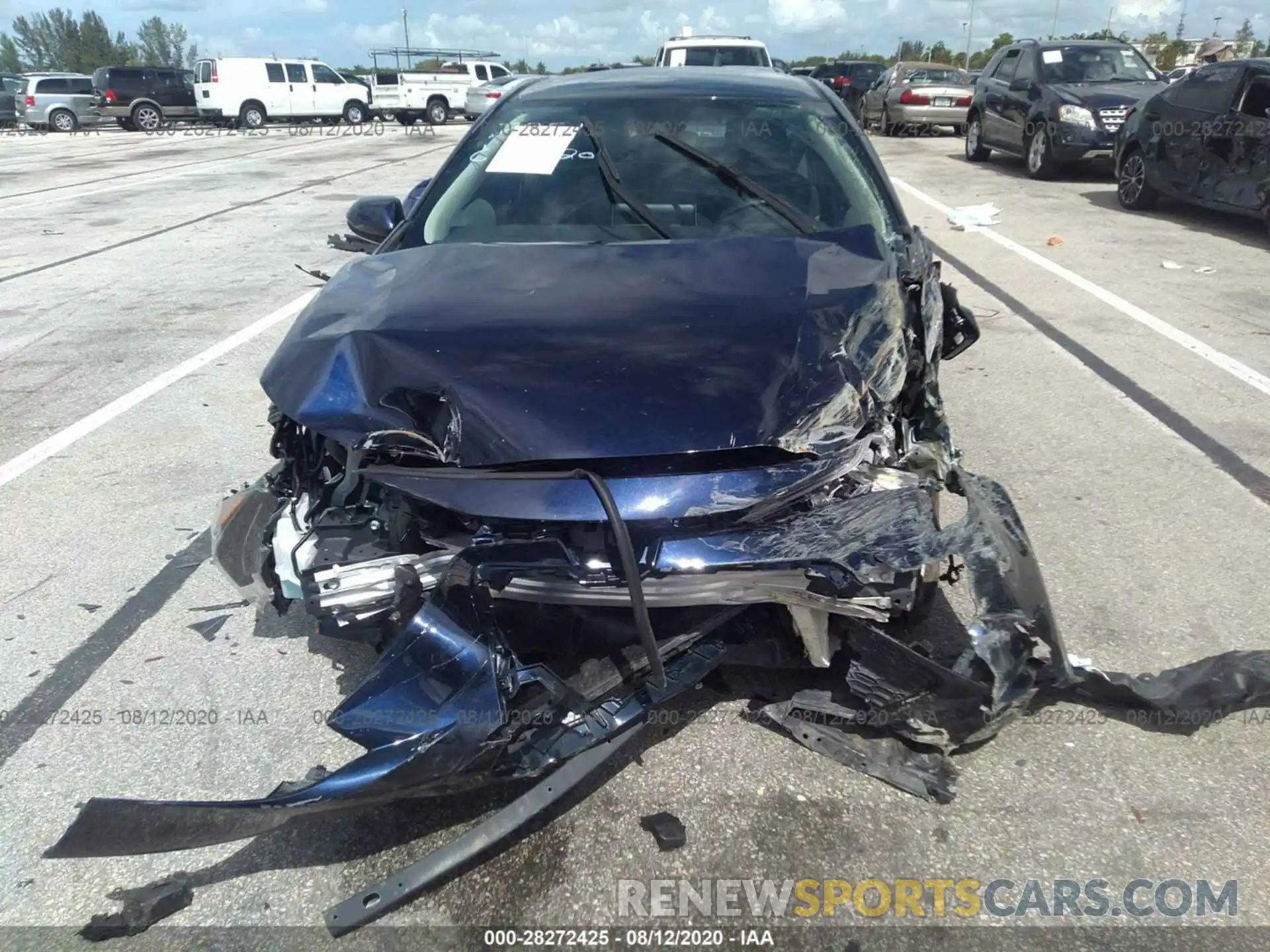 6 Photograph of a damaged car 5YFEPRAE4LP087251 TOYOTA COROLLA 2020