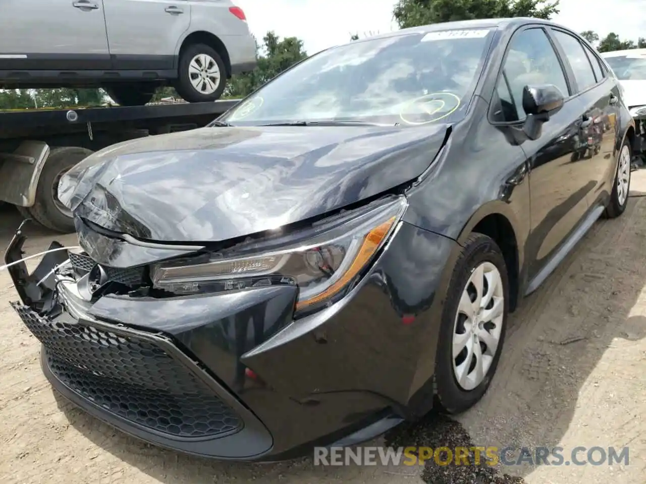 2 Photograph of a damaged car 5YFEPRAE4LP087749 TOYOTA COROLLA 2020