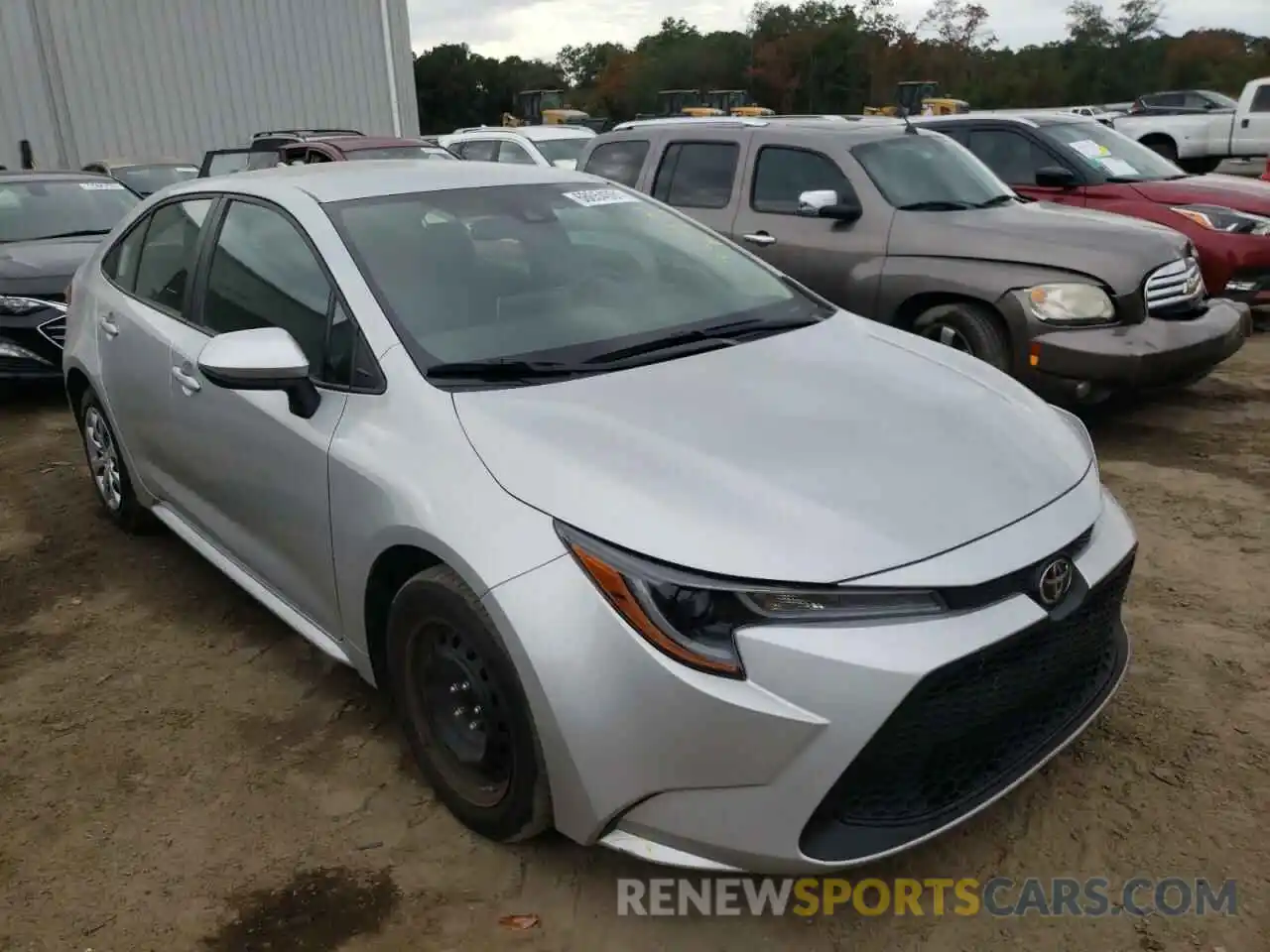 1 Photograph of a damaged car 5YFEPRAE4LP087850 TOYOTA COROLLA 2020