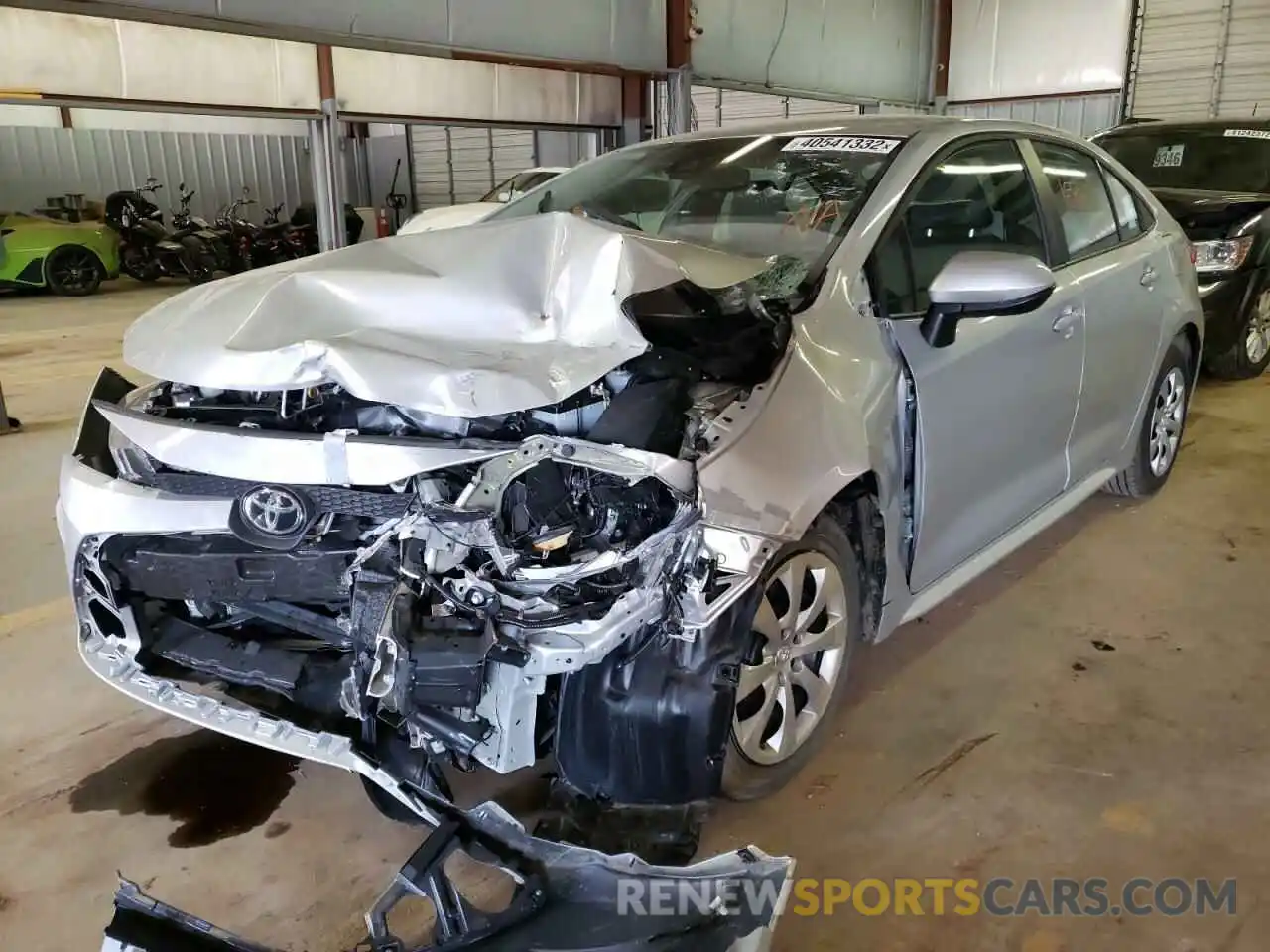 9 Photograph of a damaged car 5YFEPRAE4LP087945 TOYOTA COROLLA 2020