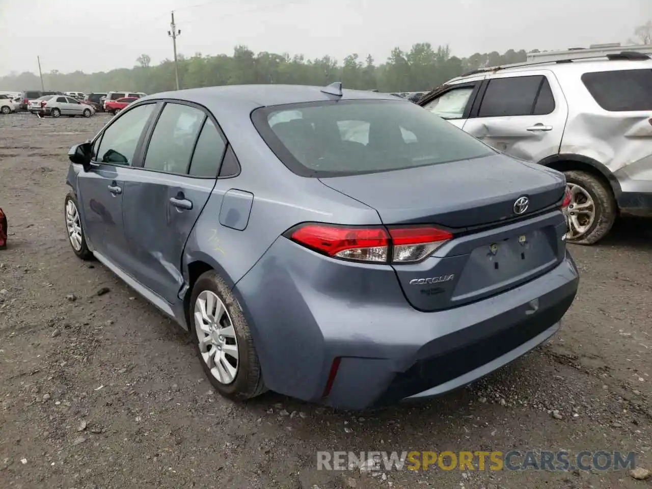 3 Photograph of a damaged car 5YFEPRAE4LP088593 TOYOTA COROLLA 2020