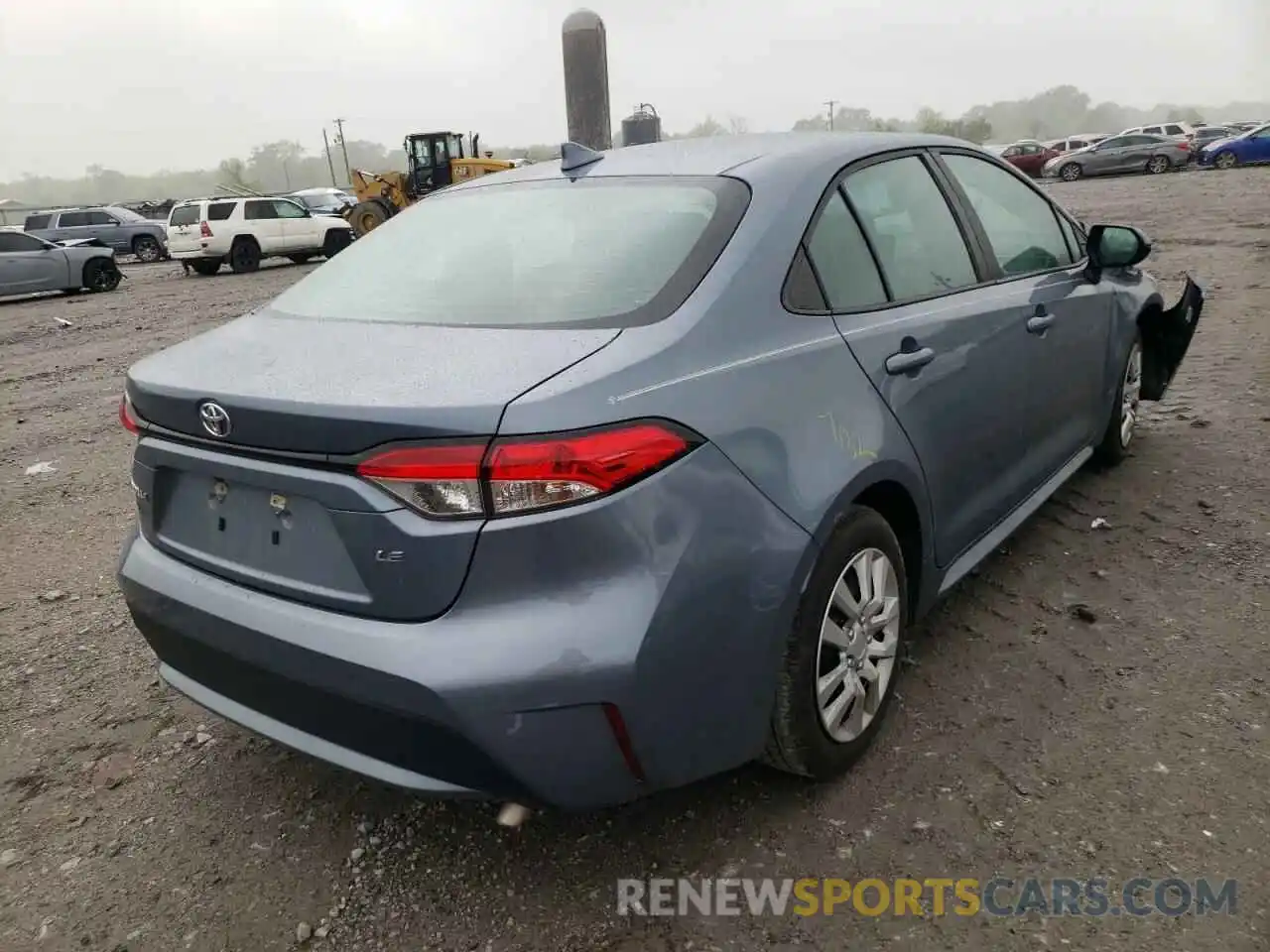 4 Photograph of a damaged car 5YFEPRAE4LP088593 TOYOTA COROLLA 2020