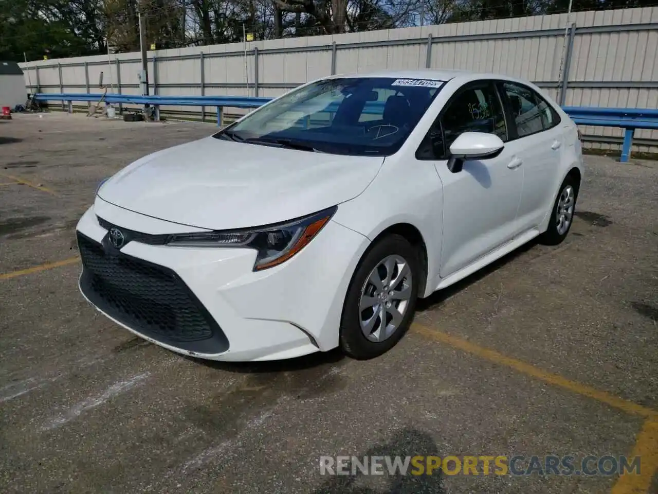 2 Photograph of a damaged car 5YFEPRAE4LP088609 TOYOTA COROLLA 2020