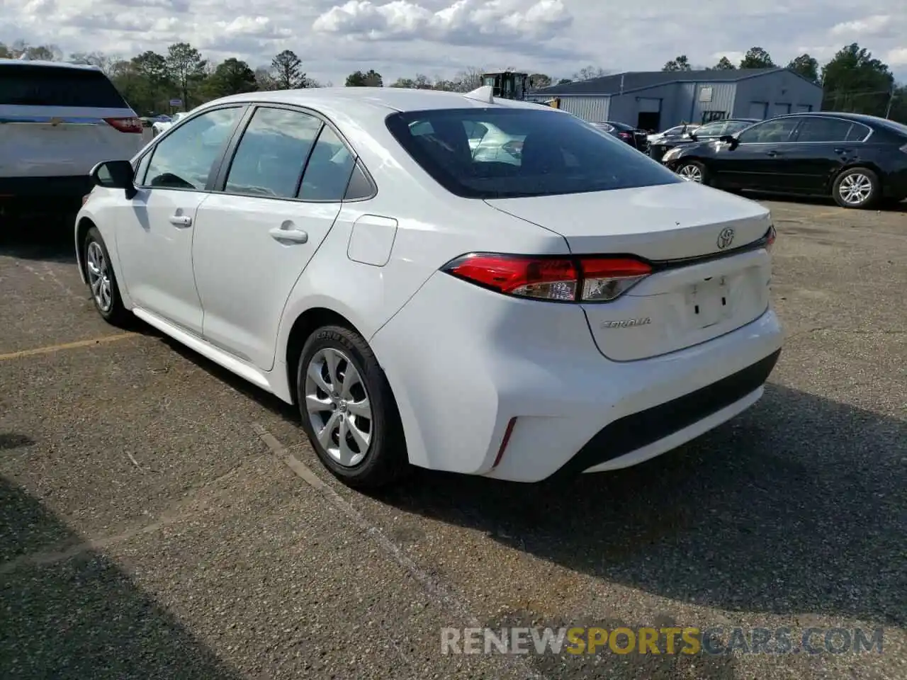 3 Photograph of a damaged car 5YFEPRAE4LP088609 TOYOTA COROLLA 2020