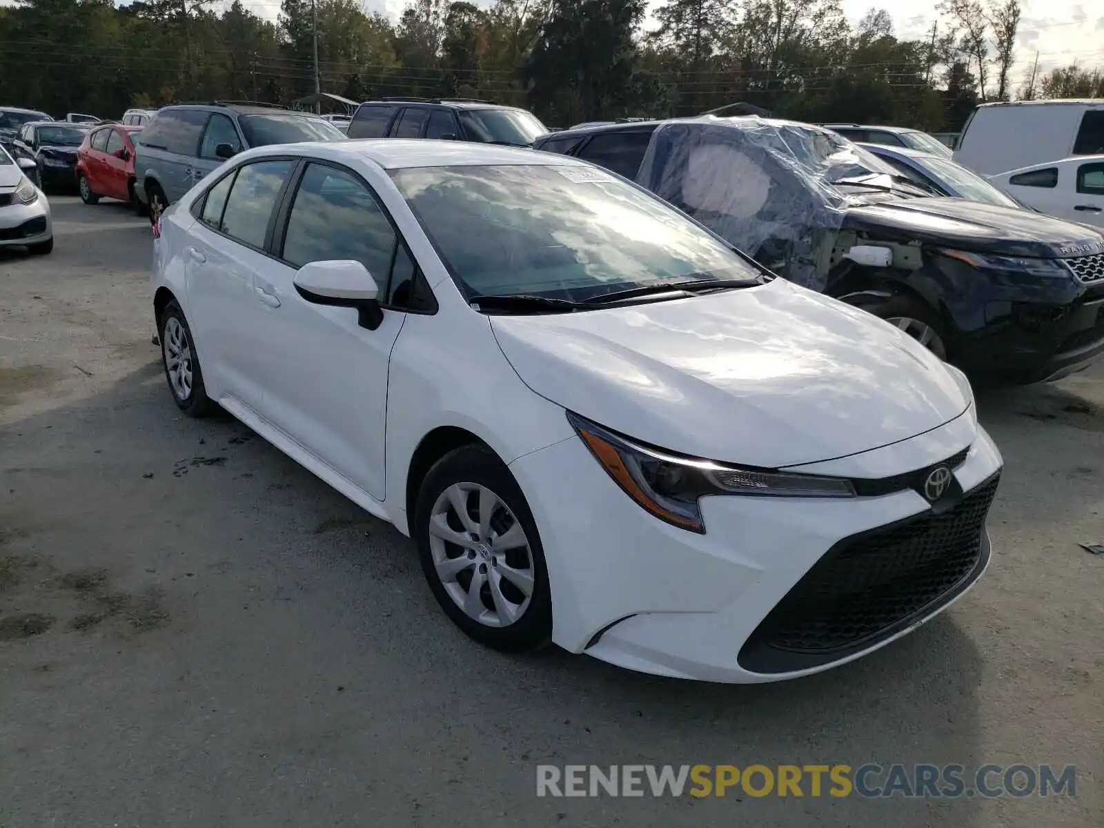 1 Photograph of a damaged car 5YFEPRAE4LP089002 TOYOTA COROLLA 2020