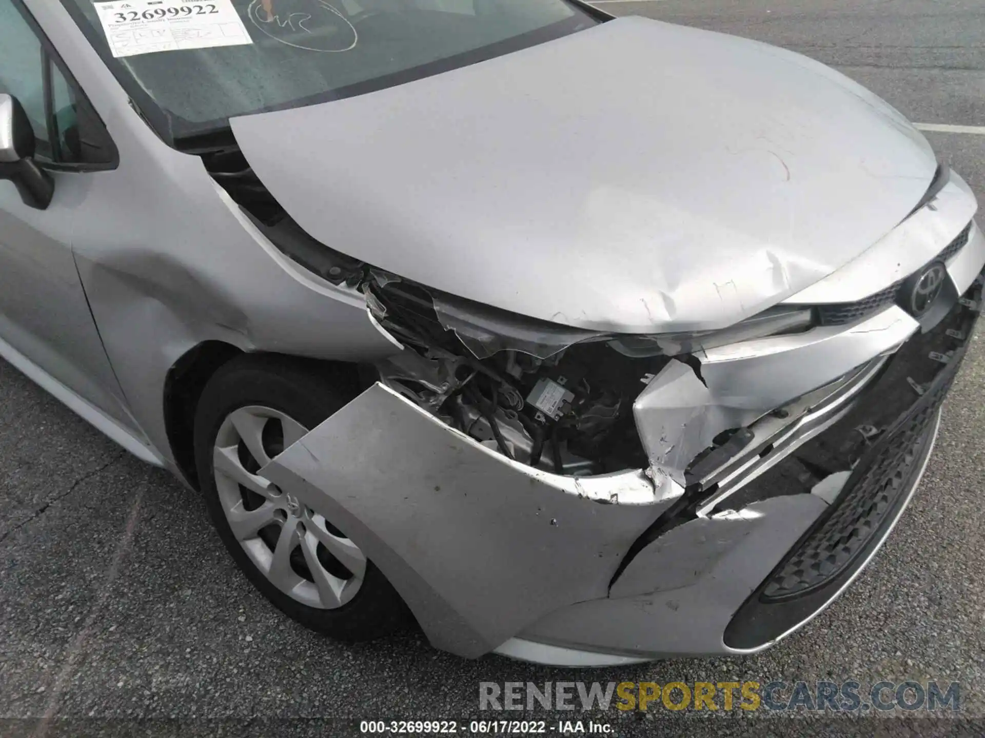 6 Photograph of a damaged car 5YFEPRAE4LP089730 TOYOTA COROLLA 2020