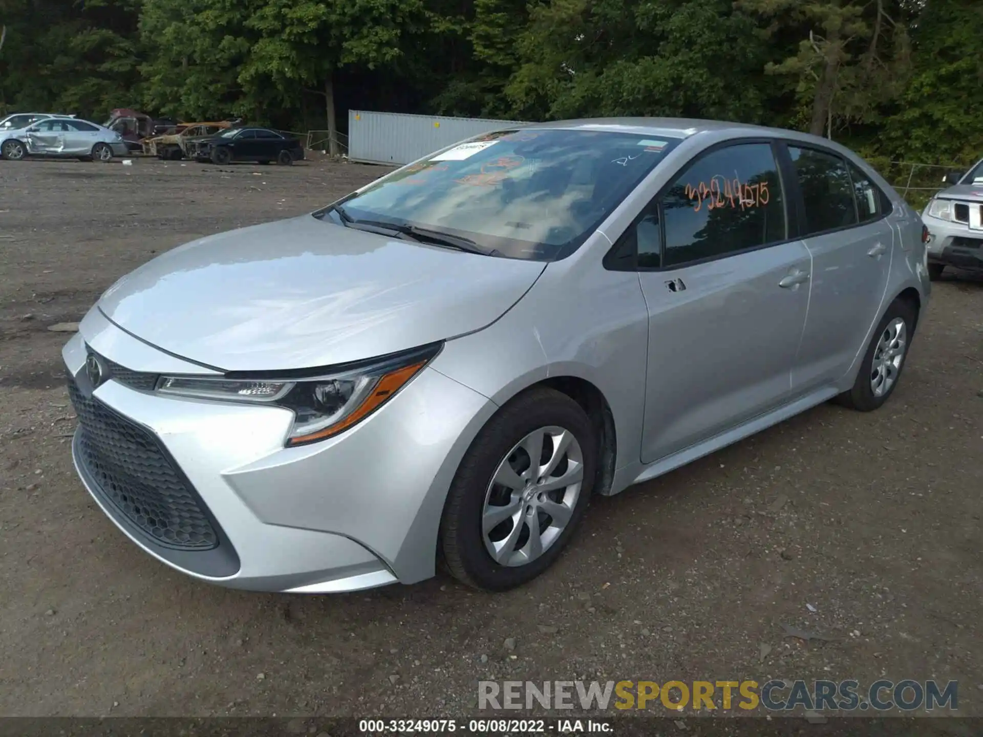 2 Photograph of a damaged car 5YFEPRAE4LP089758 TOYOTA COROLLA 2020