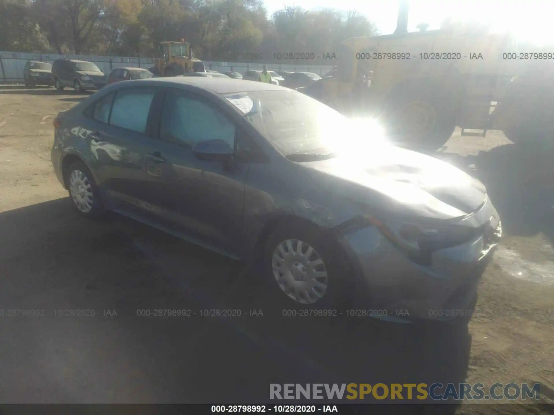 1 Photograph of a damaged car 5YFEPRAE4LP089923 TOYOTA COROLLA 2020