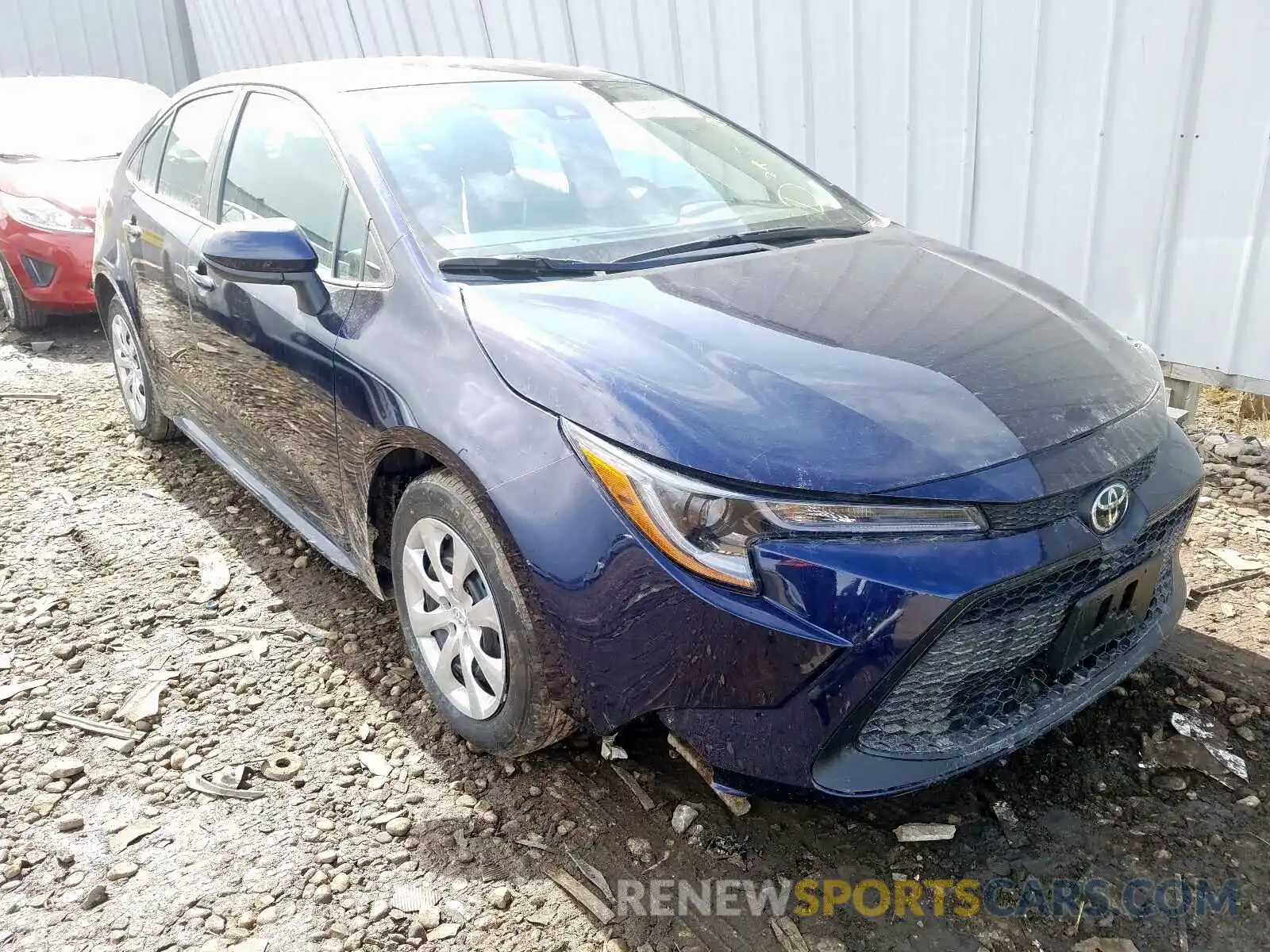 1 Photograph of a damaged car 5YFEPRAE4LP091171 TOYOTA COROLLA 2020