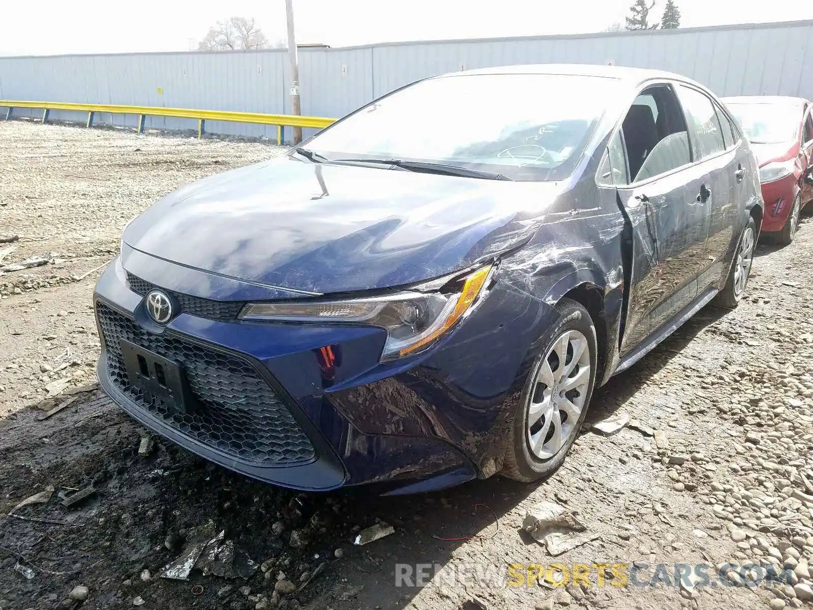 2 Photograph of a damaged car 5YFEPRAE4LP091171 TOYOTA COROLLA 2020