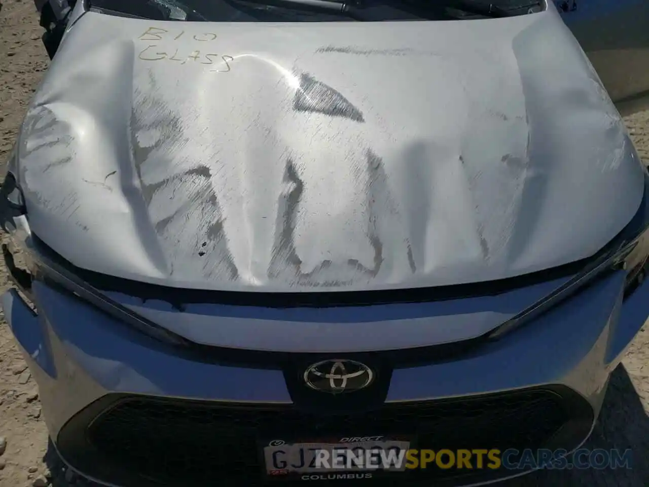 7 Photograph of a damaged car 5YFEPRAE4LP091655 TOYOTA COROLLA 2020