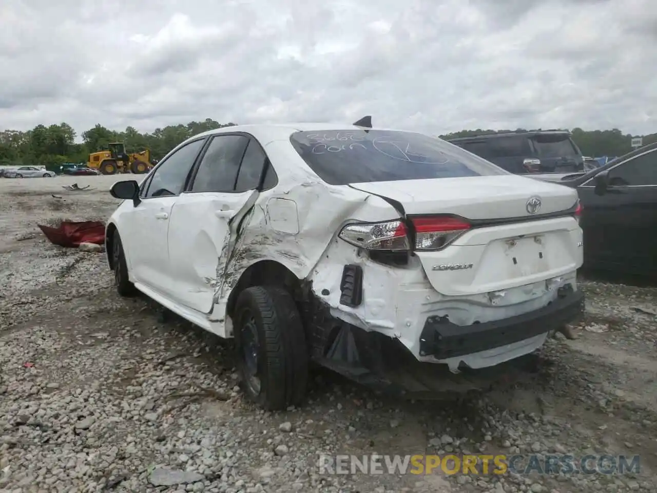 9 Photograph of a damaged car 5YFEPRAE4LP091848 TOYOTA COROLLA 2020