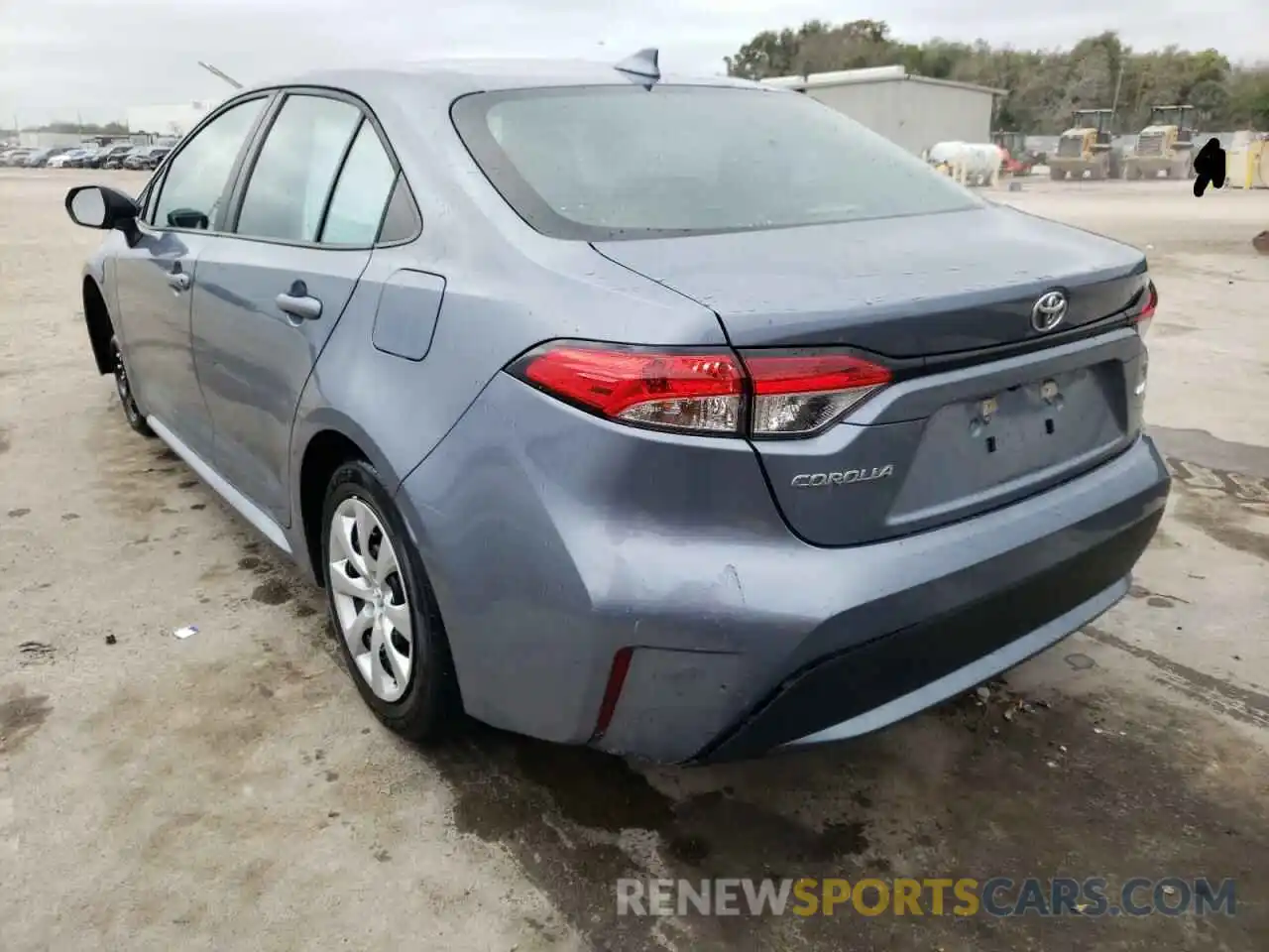 3 Photograph of a damaged car 5YFEPRAE4LP092854 TOYOTA COROLLA 2020