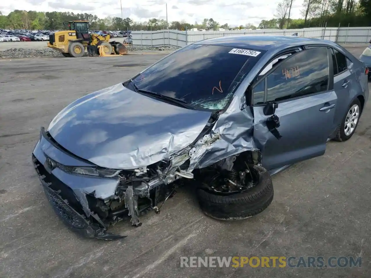 9 Photograph of a damaged car 5YFEPRAE4LP093244 TOYOTA COROLLA 2020