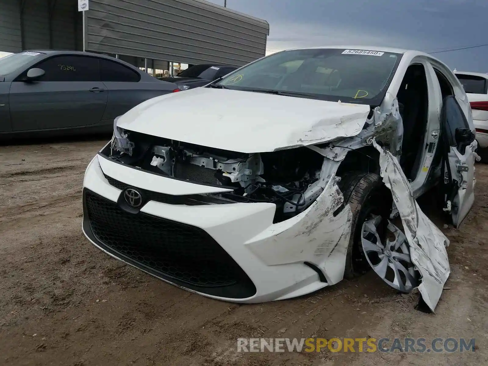 9 Photograph of a damaged car 5YFEPRAE4LP094586 TOYOTA COROLLA 2020