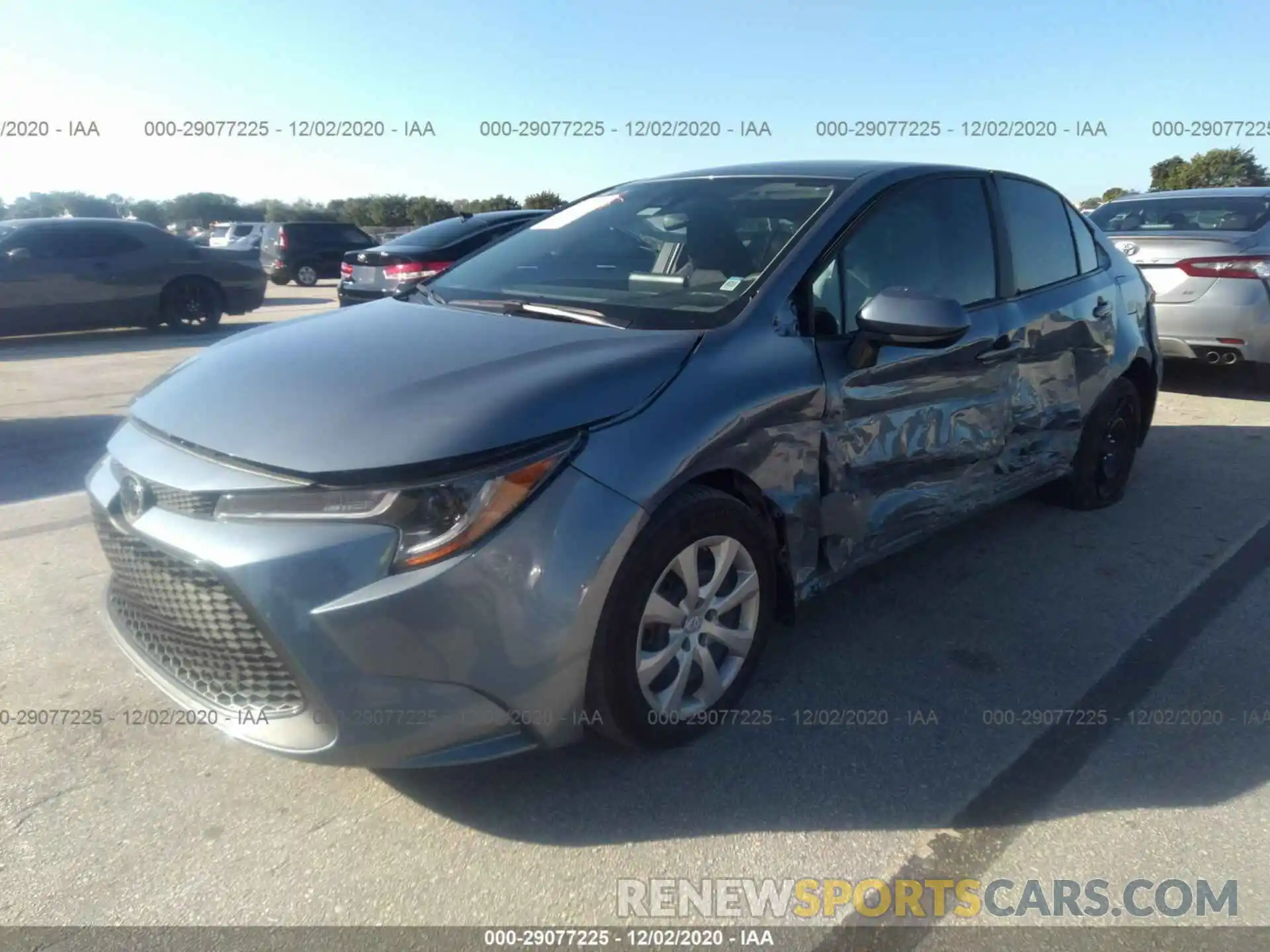 6 Photograph of a damaged car 5YFEPRAE4LP094605 TOYOTA COROLLA 2020