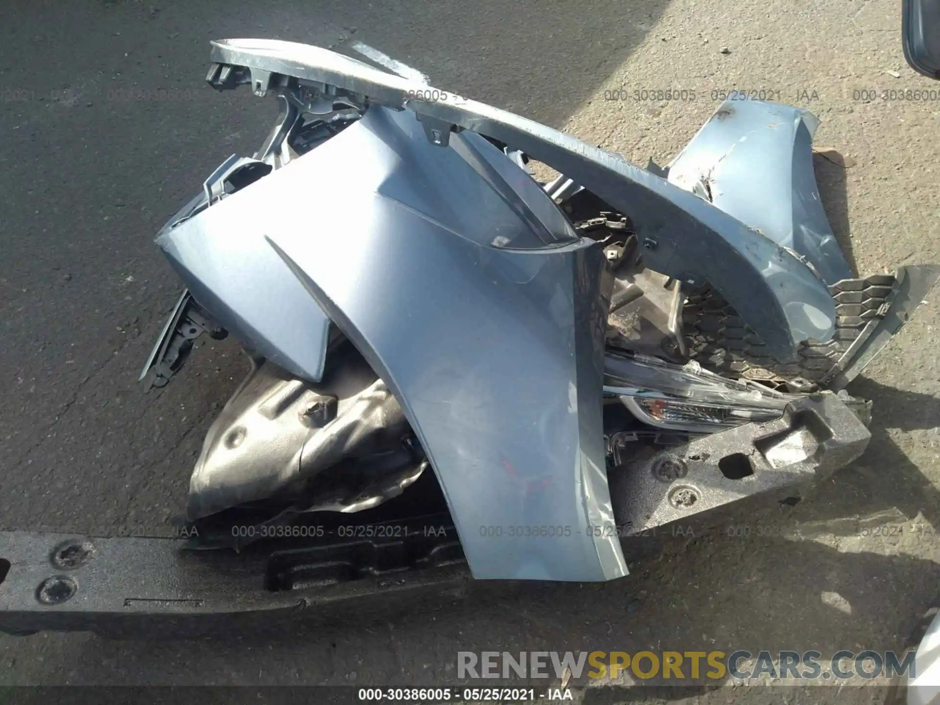 12 Photograph of a damaged car 5YFEPRAE4LP095236 TOYOTA COROLLA 2020