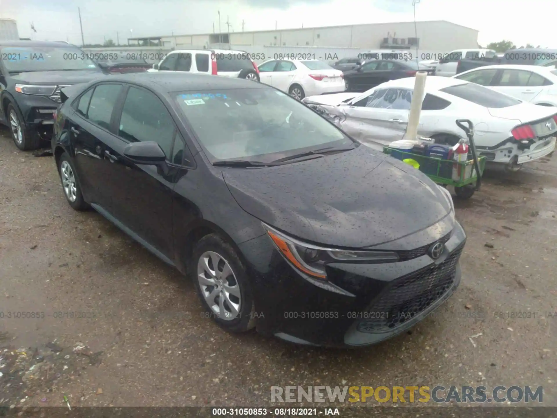 1 Photograph of a damaged car 5YFEPRAE4LP096841 TOYOTA COROLLA 2020