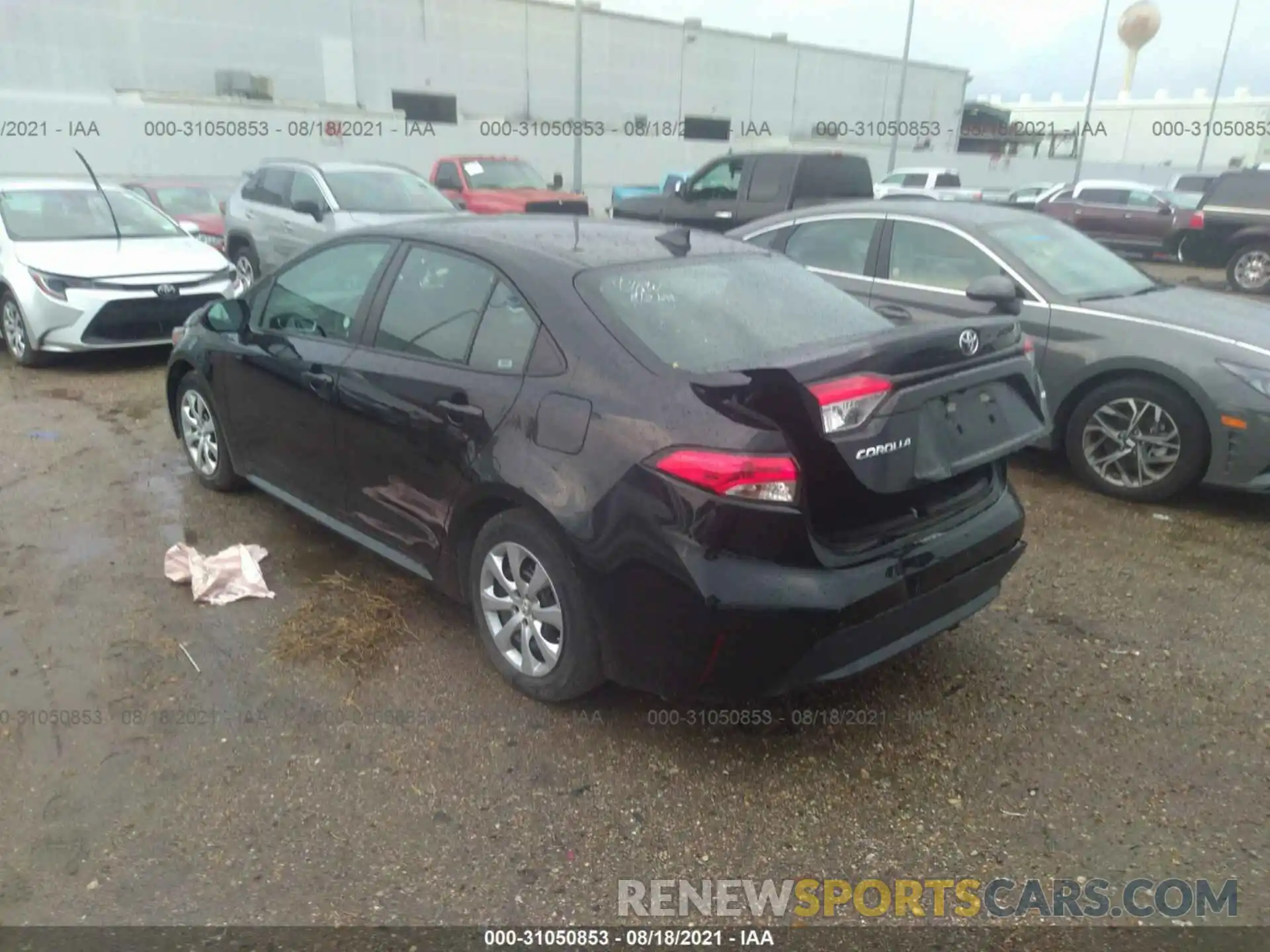 3 Photograph of a damaged car 5YFEPRAE4LP096841 TOYOTA COROLLA 2020