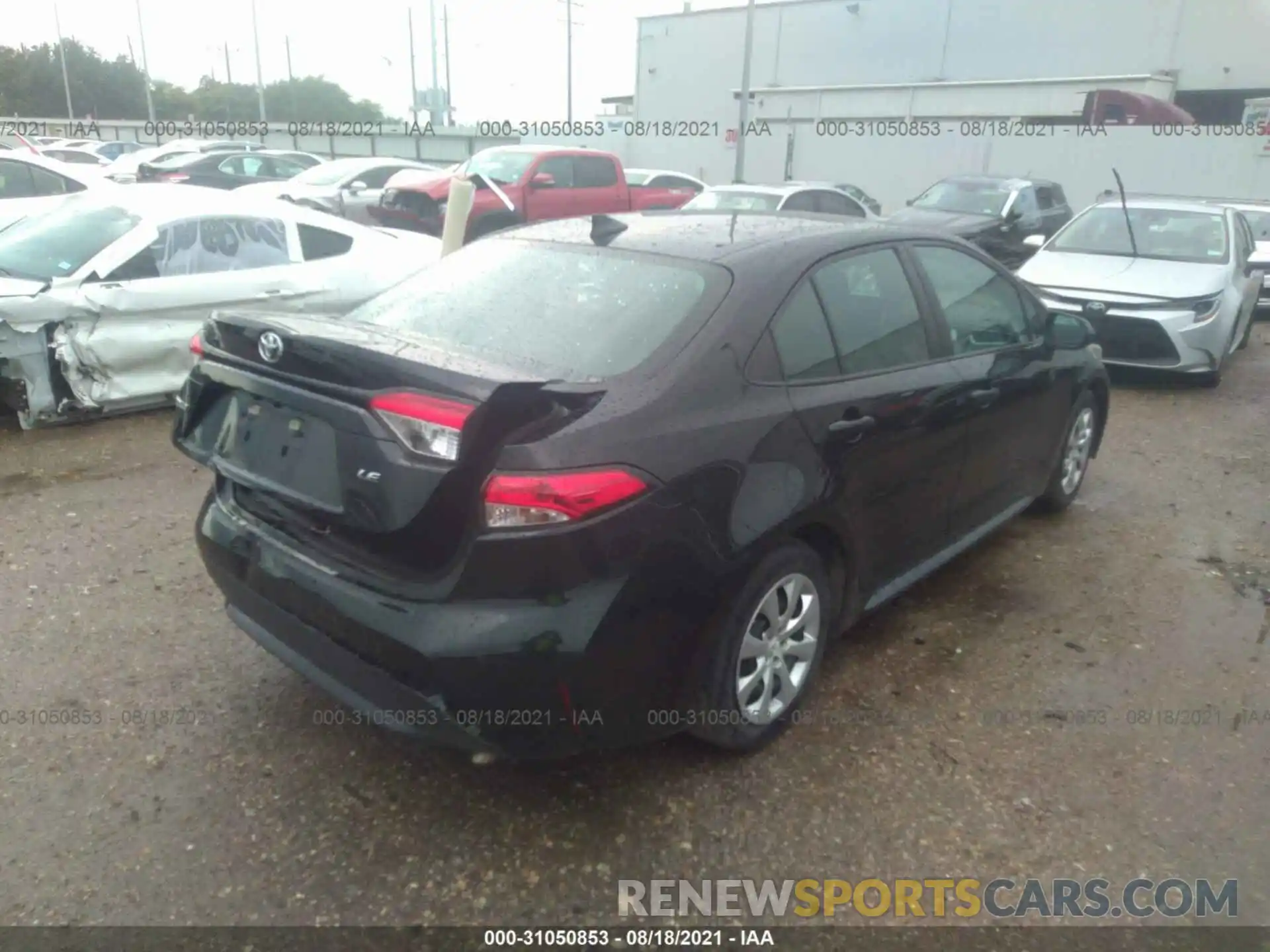 4 Photograph of a damaged car 5YFEPRAE4LP096841 TOYOTA COROLLA 2020