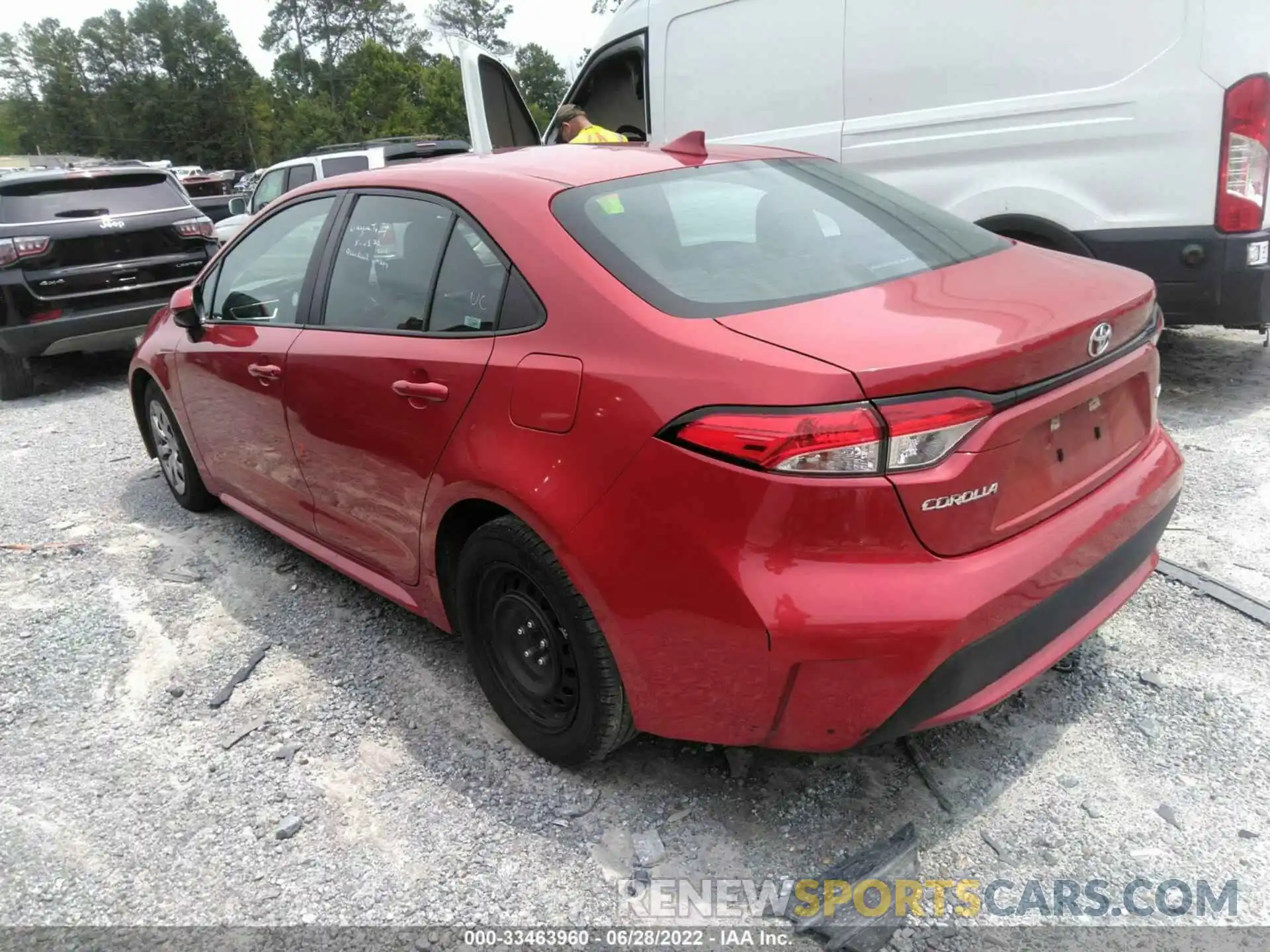 3 Photograph of a damaged car 5YFEPRAE4LP097312 TOYOTA COROLLA 2020