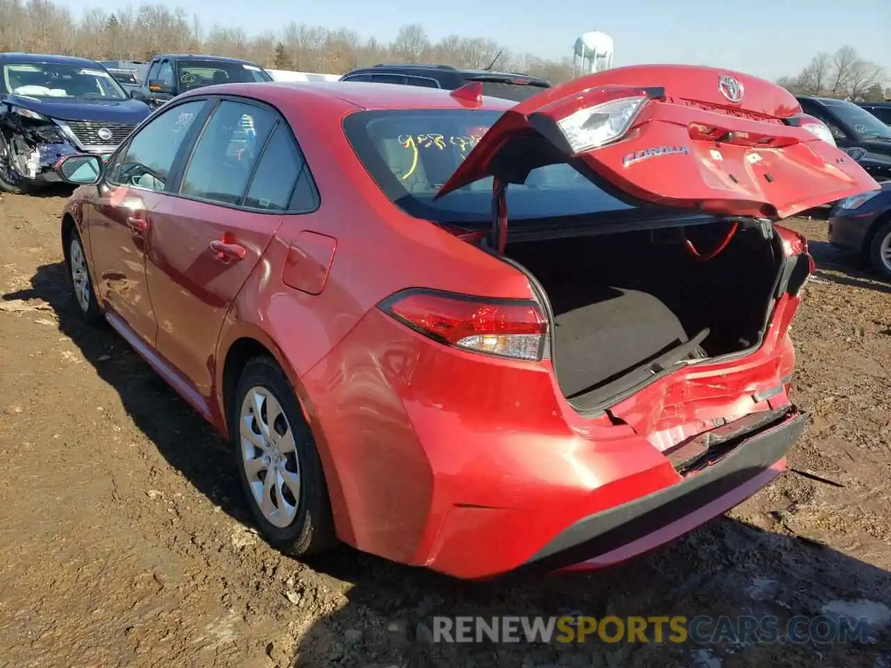 3 Photograph of a damaged car 5YFEPRAE4LP097326 TOYOTA COROLLA 2020